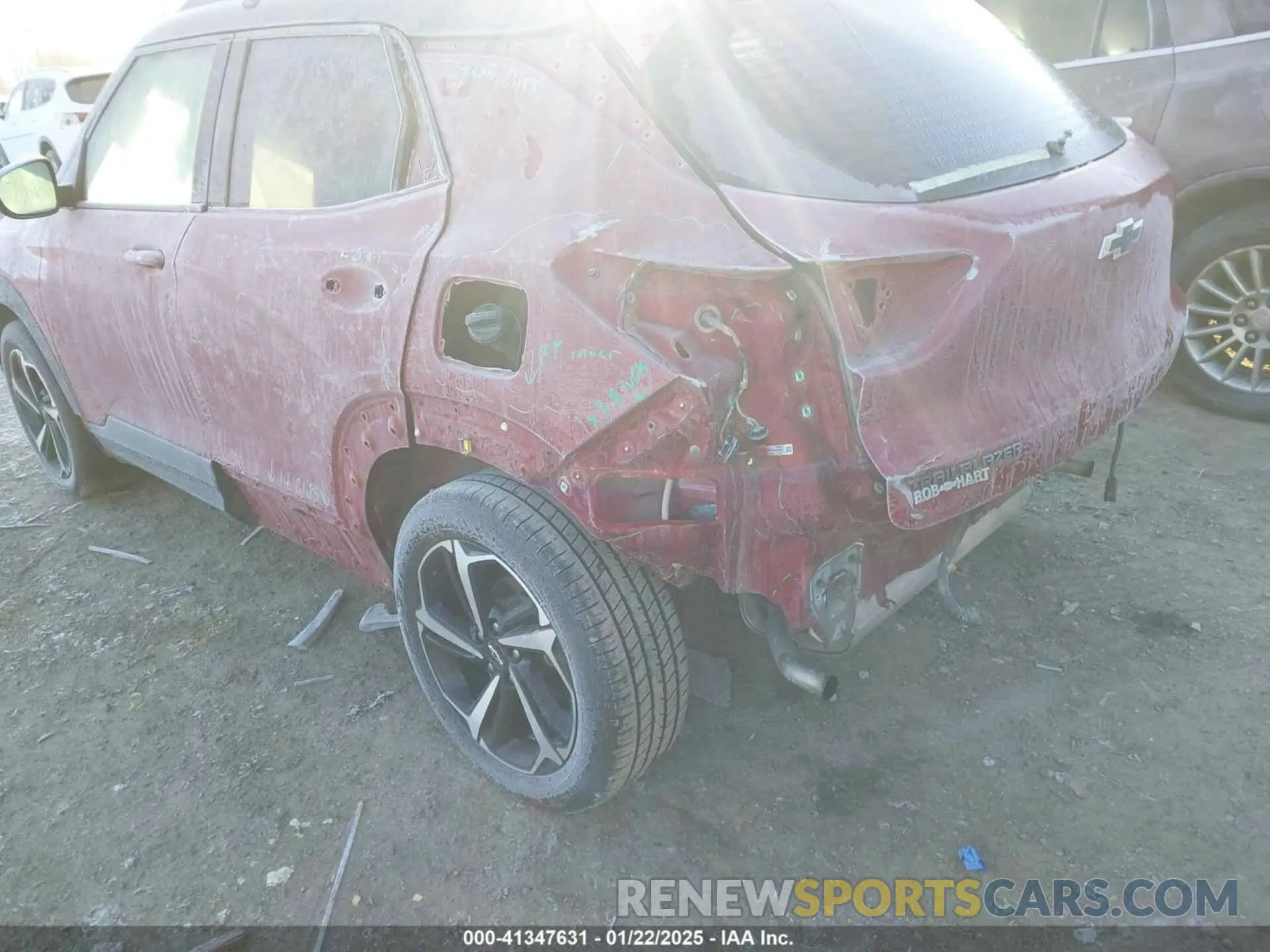 6 Photograph of a damaged car KL79MTSL2MB026353 CHEVROLET TRAILBLAZER 2021
