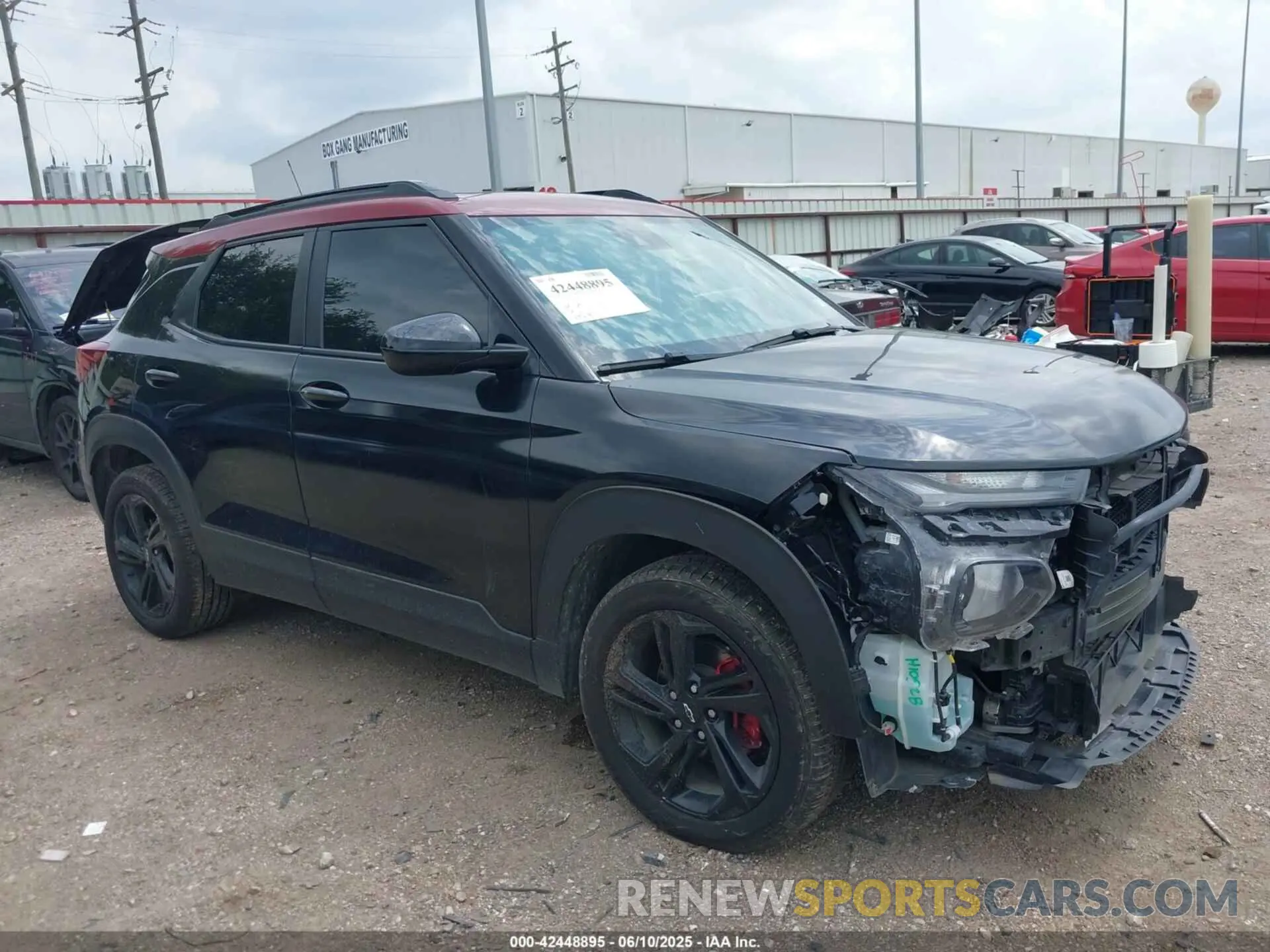 1 Photograph of a damaged car KL79MTSL3MB158280 CHEVROLET TRAILBLAZER 2021