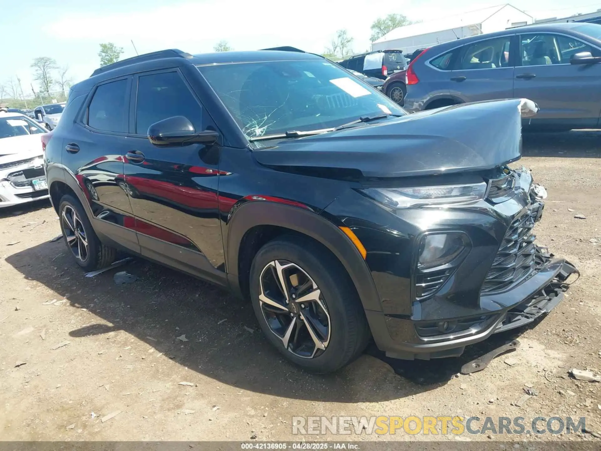 1 Photograph of a damaged car KL79MTSL5MB056835 CHEVROLET TRAILBLAZER 2021