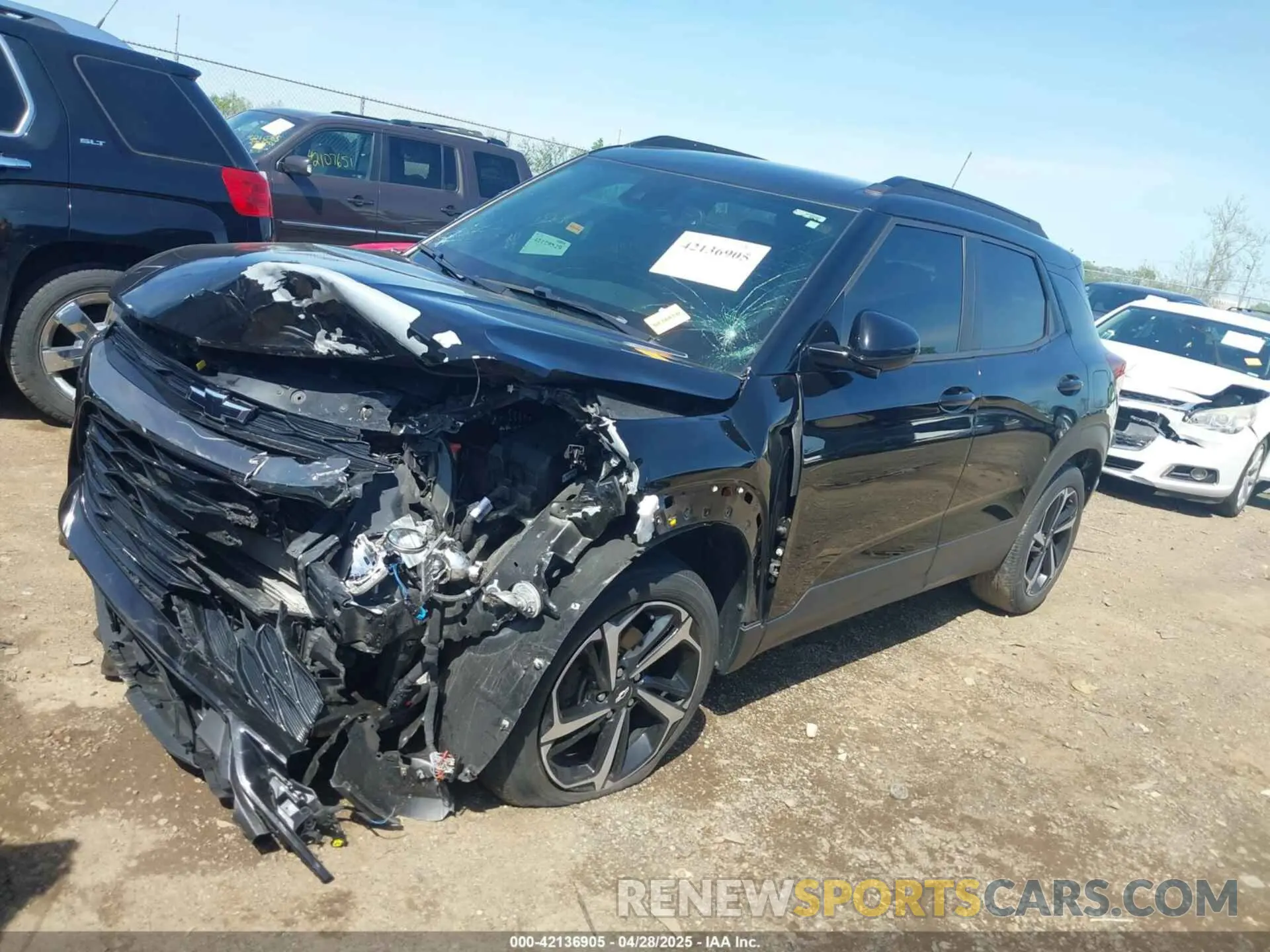 2 Photograph of a damaged car KL79MTSL5MB056835 CHEVROLET TRAILBLAZER 2021