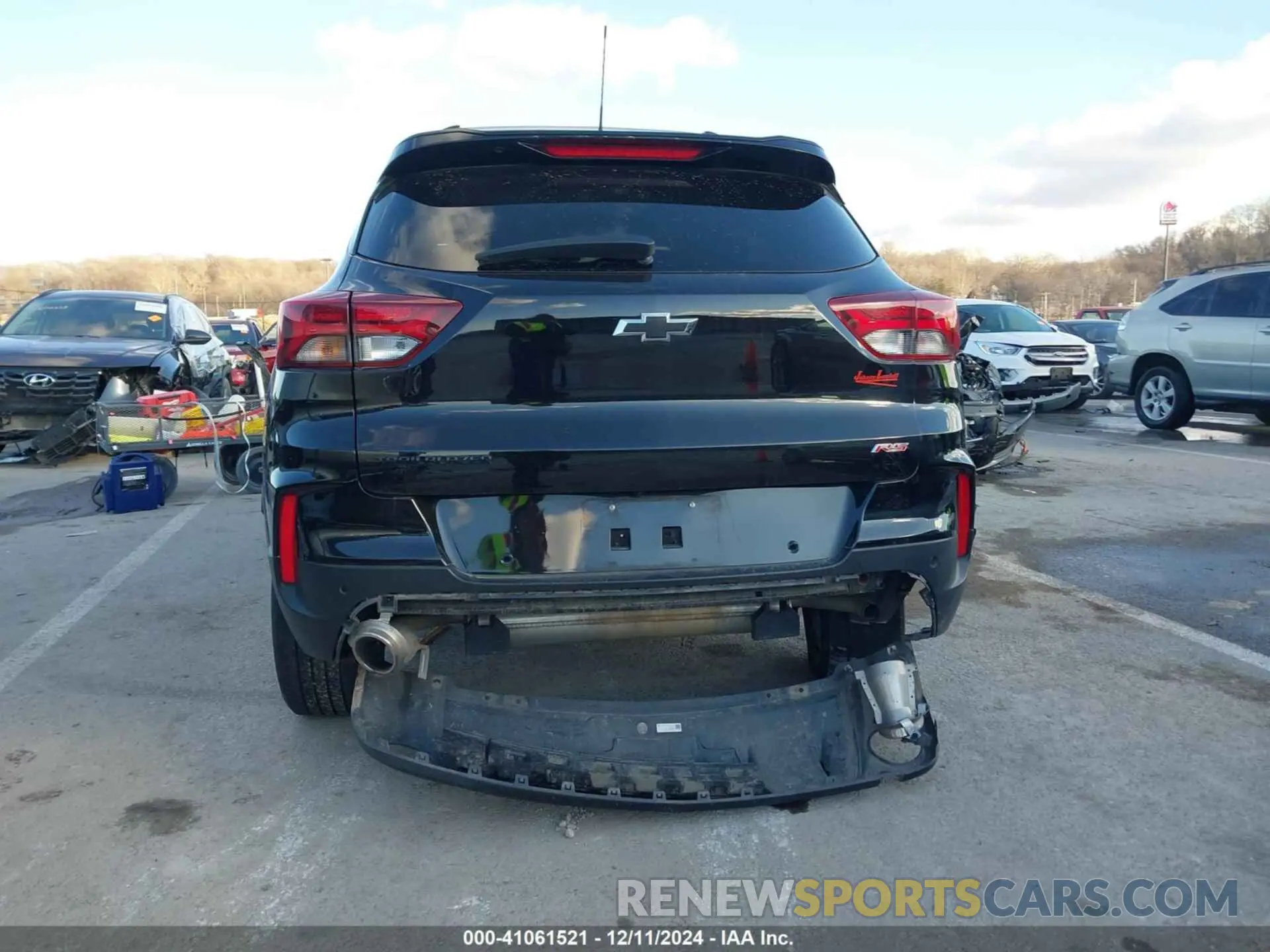 16 Photograph of a damaged car KL79MTSL5MB057340 CHEVROLET TRAILBLAZER 2021