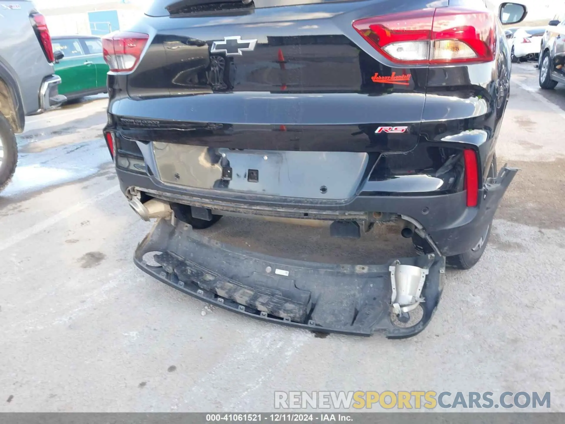 17 Photograph of a damaged car KL79MTSL5MB057340 CHEVROLET TRAILBLAZER 2021