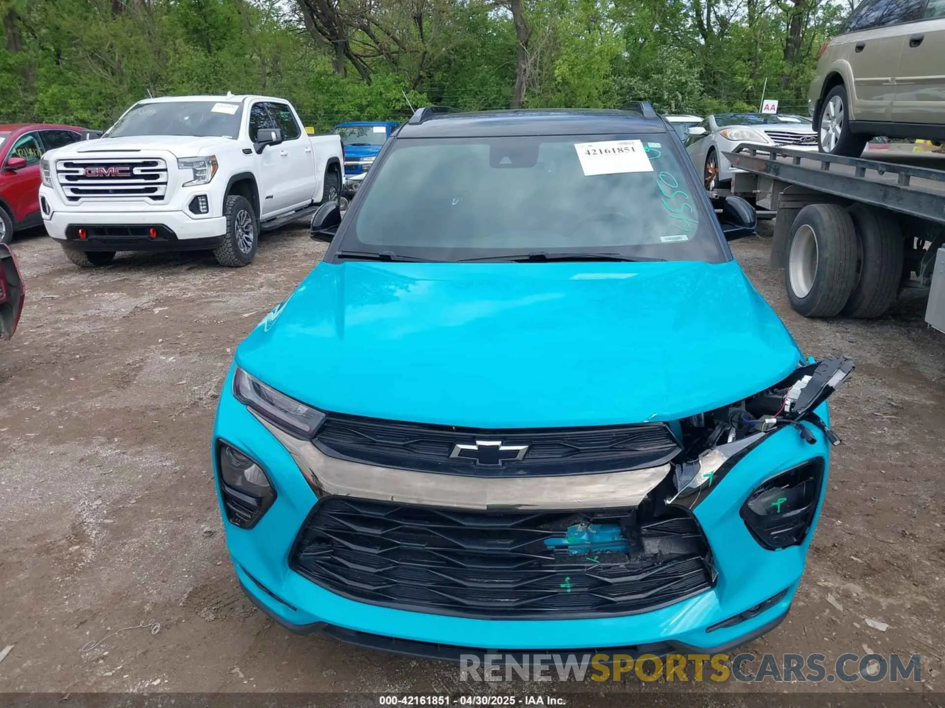 6 Photograph of a damaged car KL79MTSL8MB026034 CHEVROLET TRAILBLAZER 2021