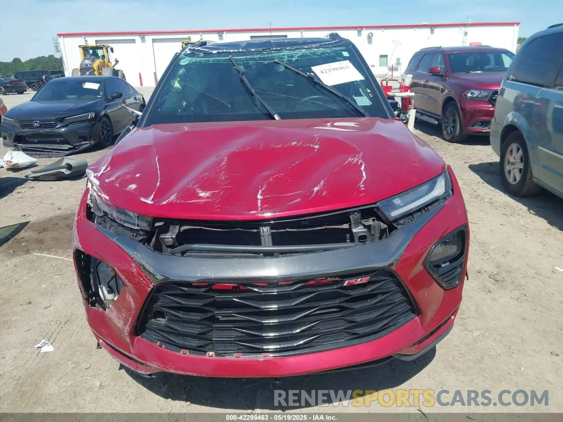 11 Photograph of a damaged car KL79MTSLXMB025838 CHEVROLET TRAILBLAZER 2021
