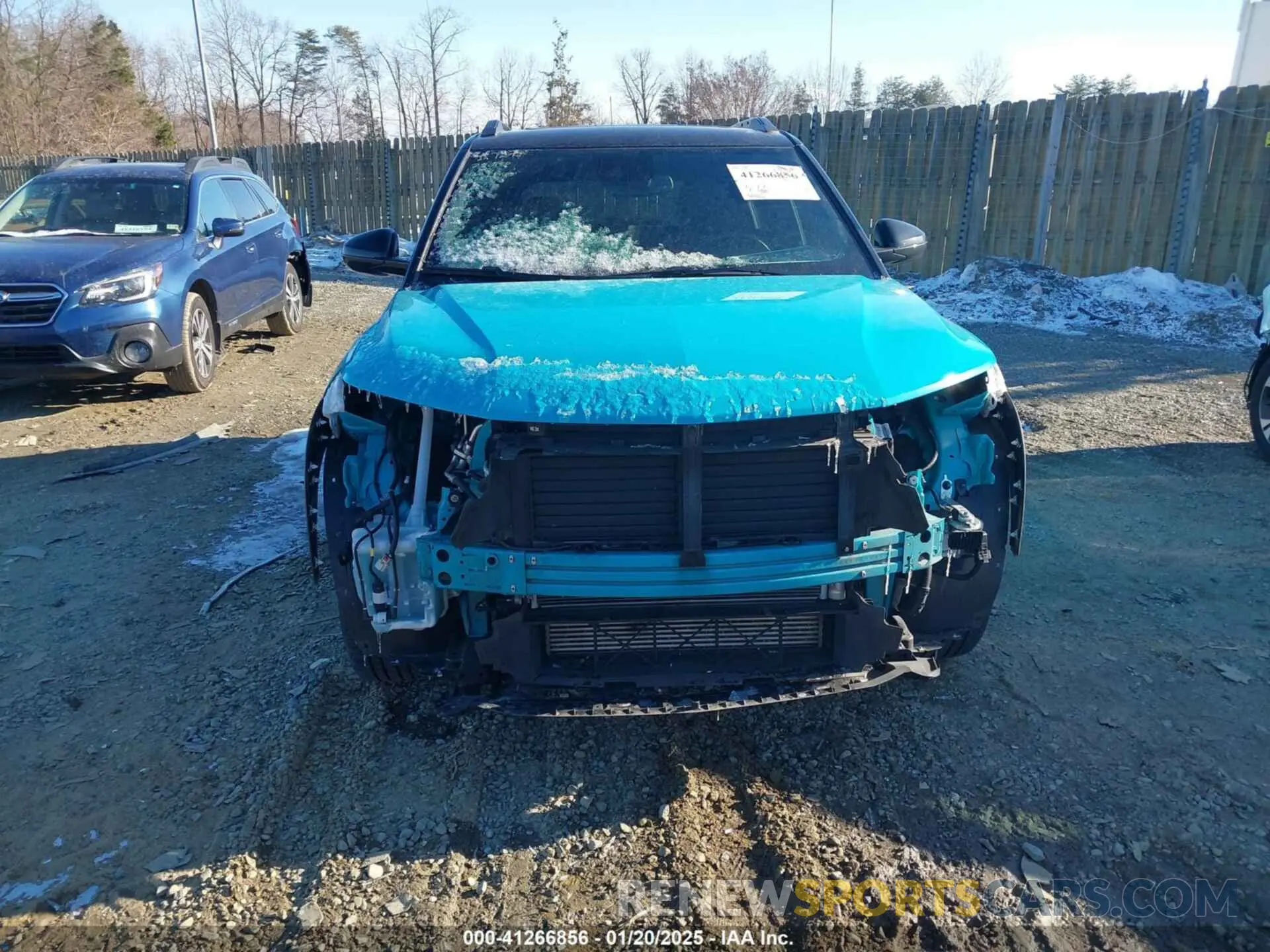 13 Photograph of a damaged car KL79MUSL3MB003704 CHEVROLET TRAILBLAZER 2021