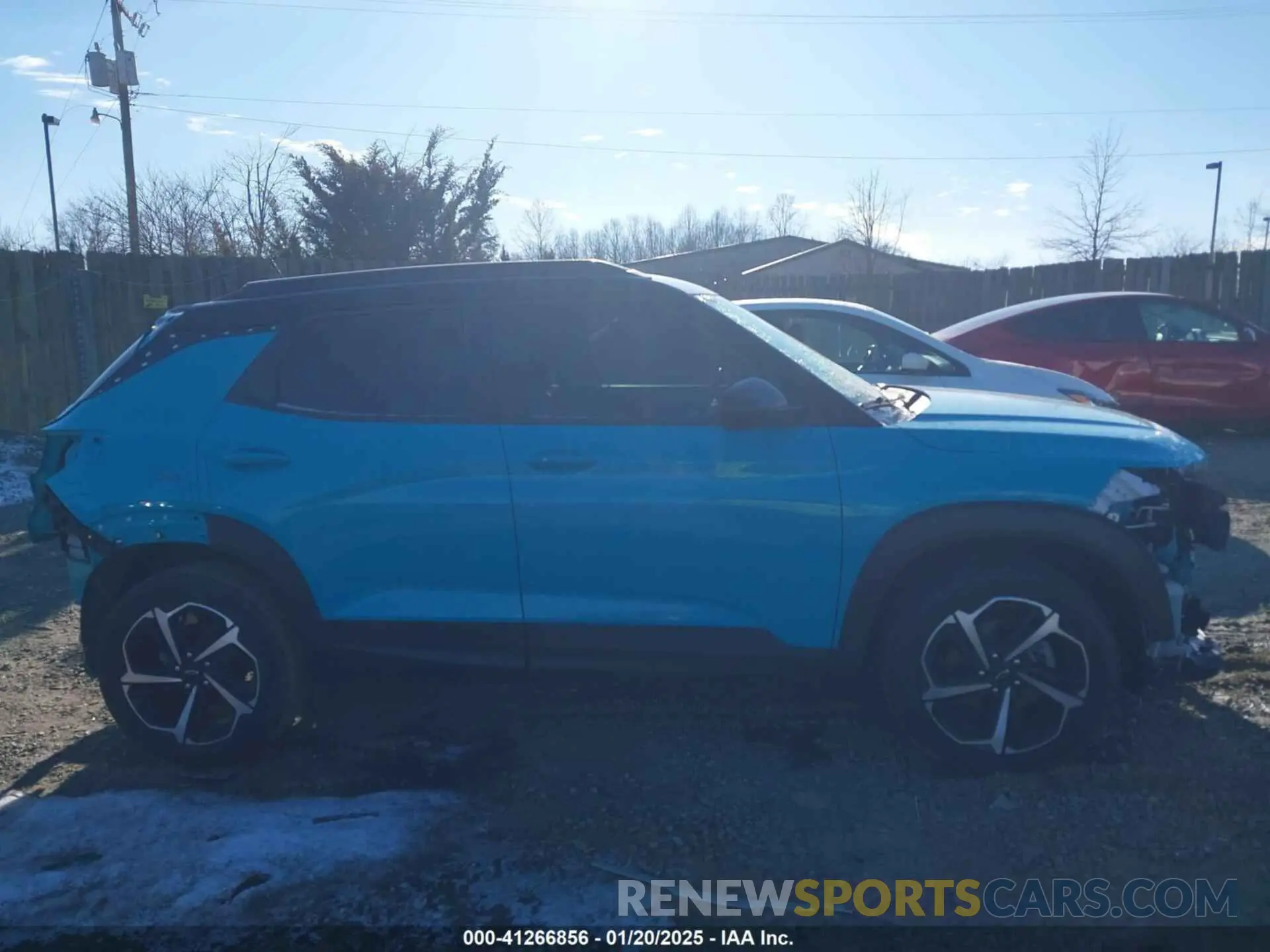 14 Photograph of a damaged car KL79MUSL3MB003704 CHEVROLET TRAILBLAZER 2021