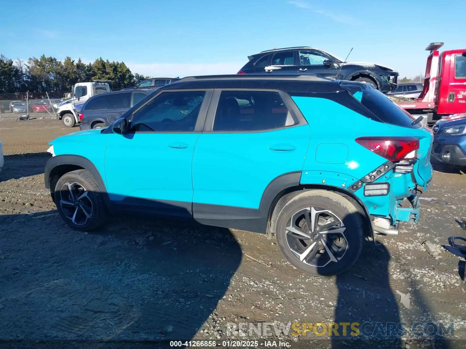 15 Photograph of a damaged car KL79MUSL3MB003704 CHEVROLET TRAILBLAZER 2021