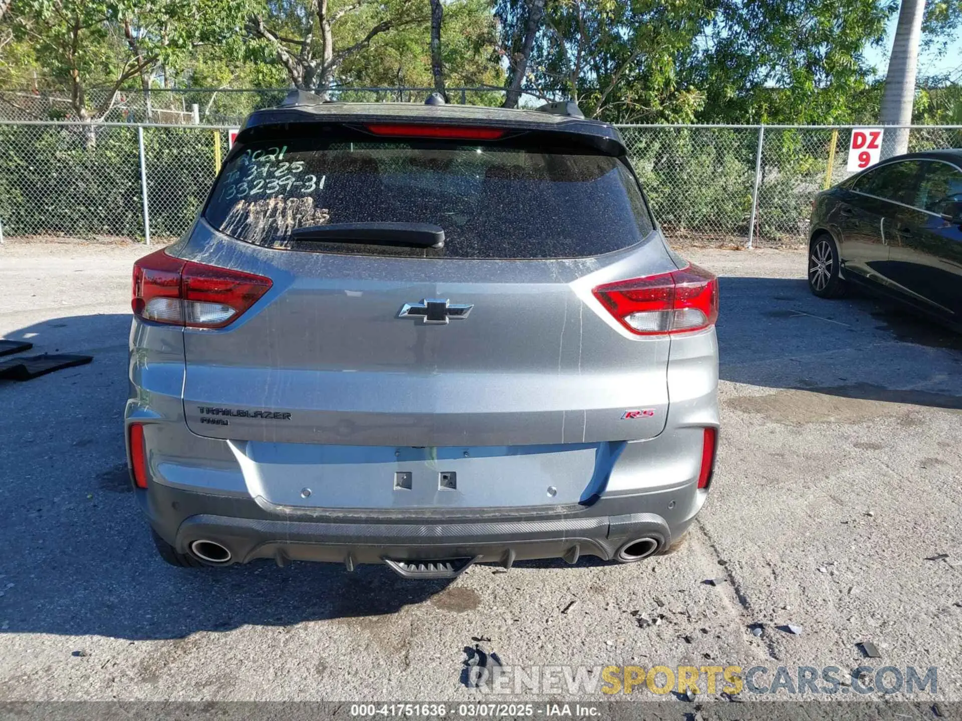 16 Photograph of a damaged car KL79MUSL5MB133239 CHEVROLET TRAILBLAZER 2021