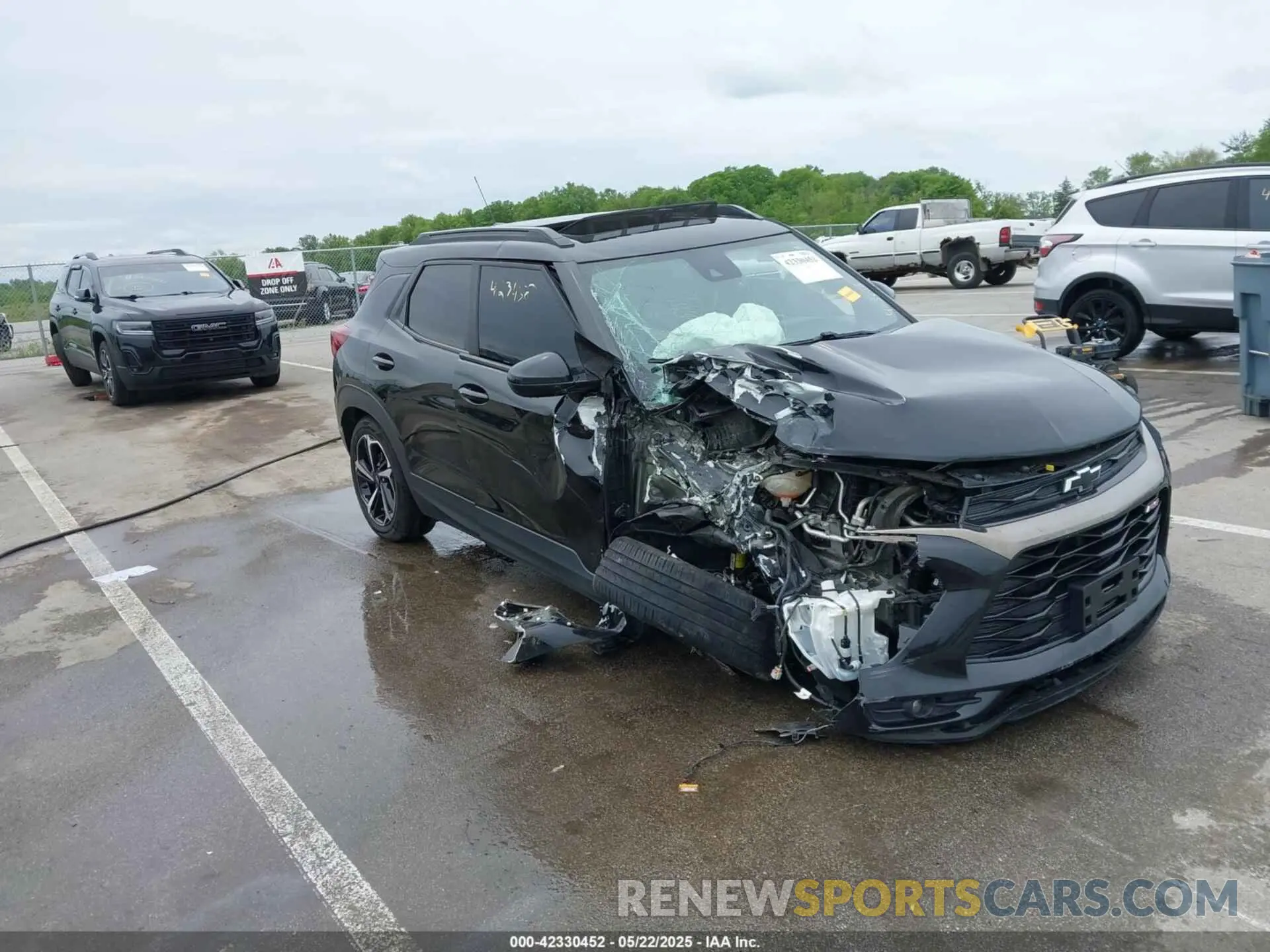 1 Photograph of a damaged car KL79MUSL6MB138398 CHEVROLET TRAILBLAZER 2021