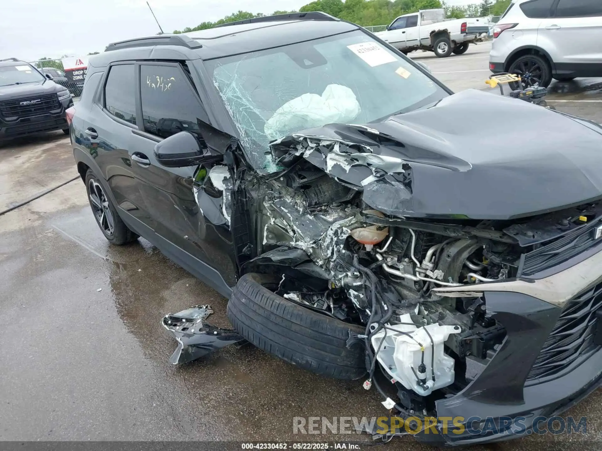 6 Photograph of a damaged car KL79MUSL6MB138398 CHEVROLET TRAILBLAZER 2021