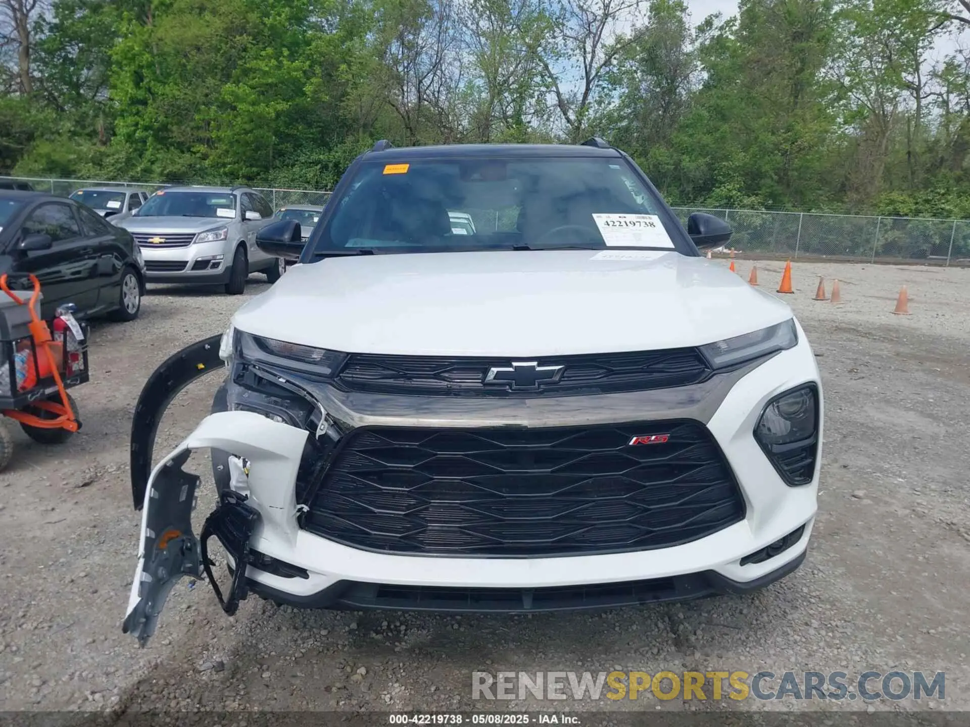 12 Photograph of a damaged car KL79MUSL6MB153516 CHEVROLET TRAILBLAZER 2021