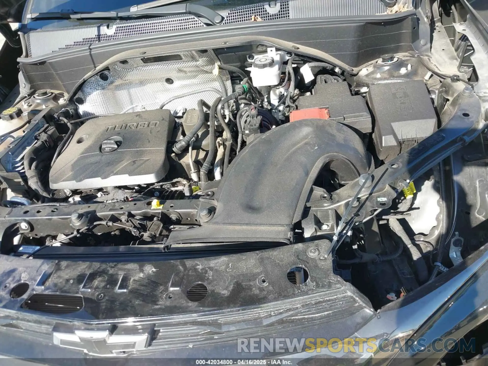 10 Photograph of a damaged car KL79MUSL6MB154908 CHEVROLET TRAILBLAZER 2021