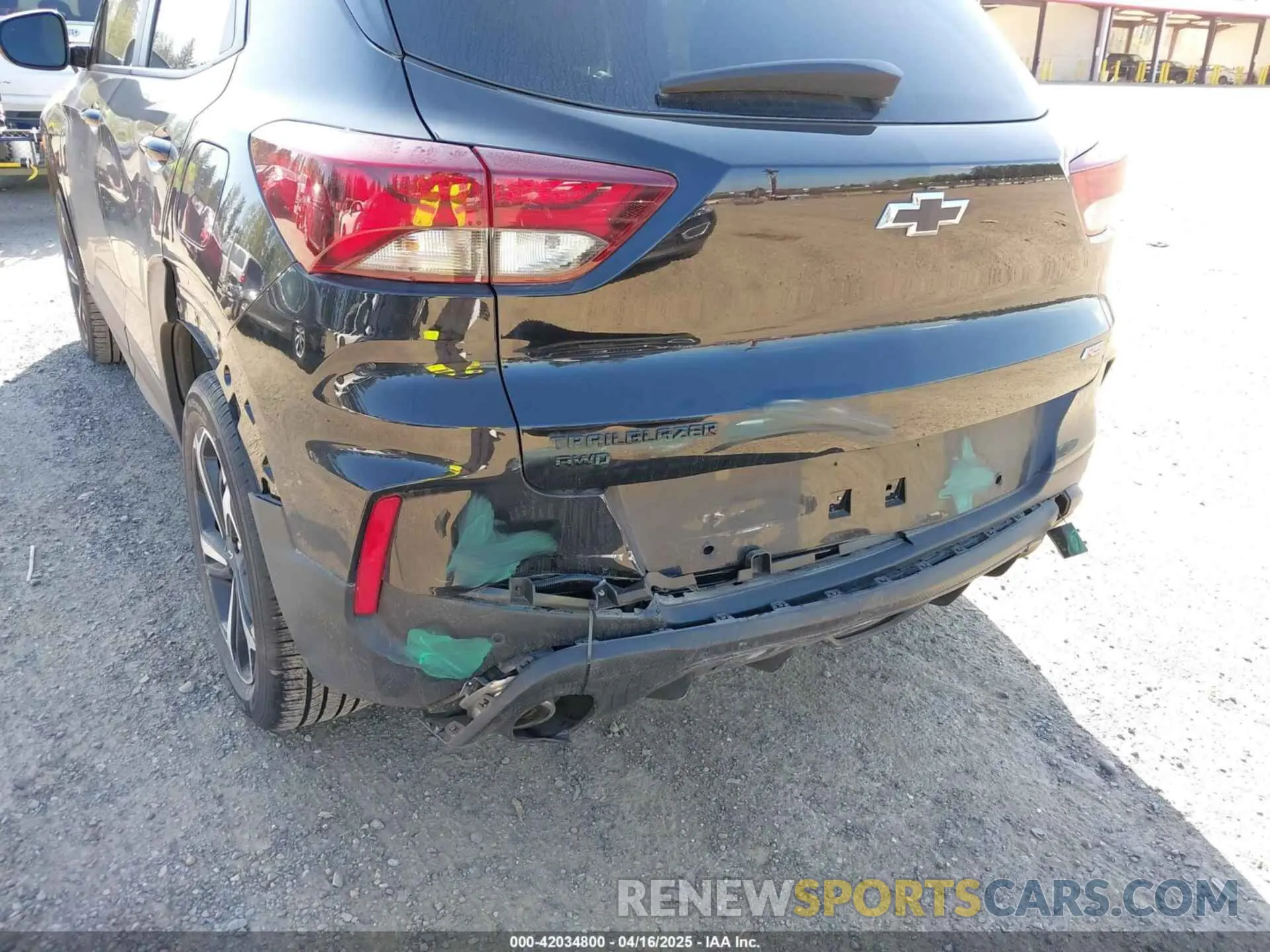 6 Photograph of a damaged car KL79MUSL6MB154908 CHEVROLET TRAILBLAZER 2021