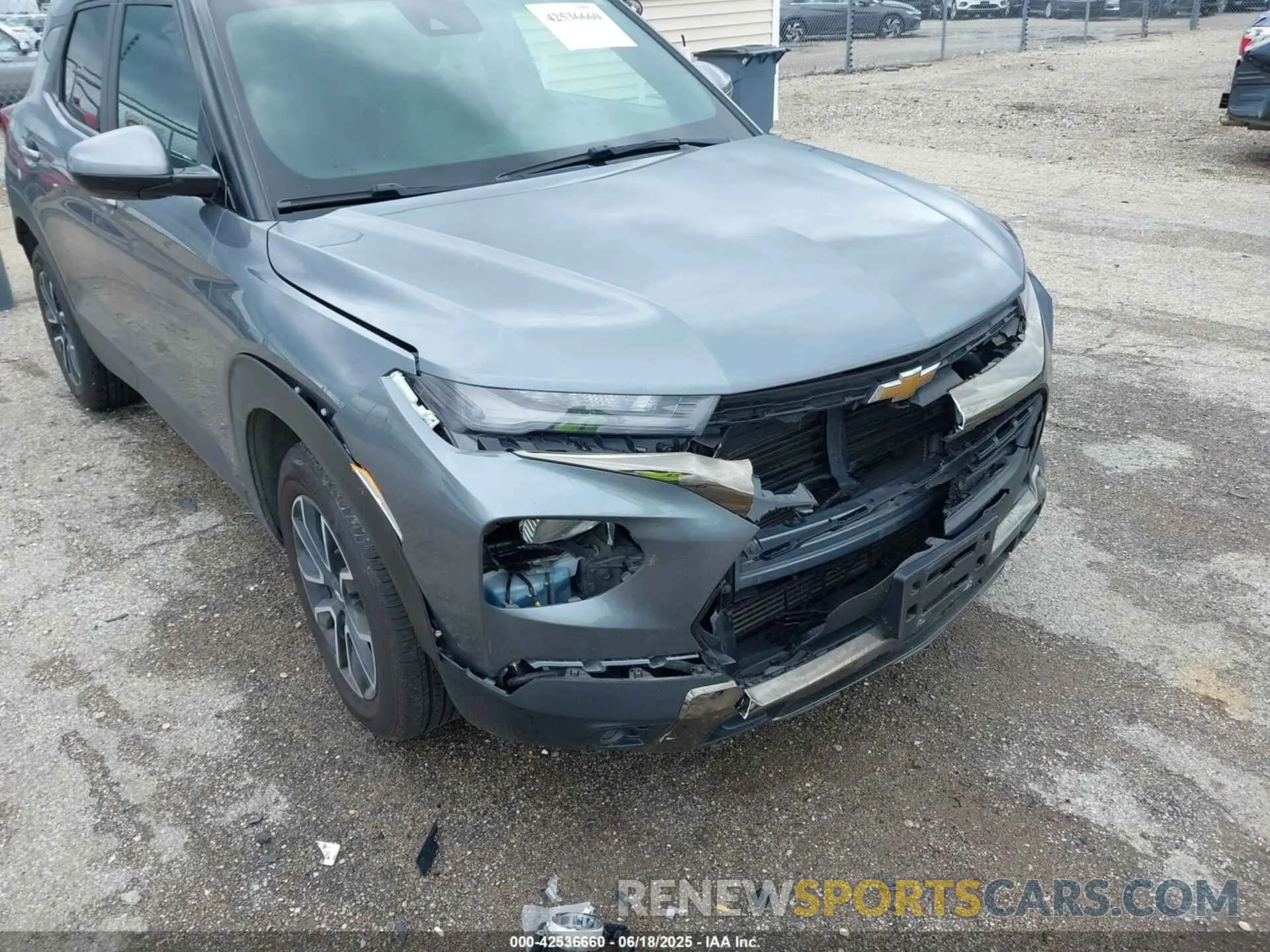 6 Photograph of a damaged car KL79MVSL6MB175683 CHEVROLET TRAILBLAZER 2021