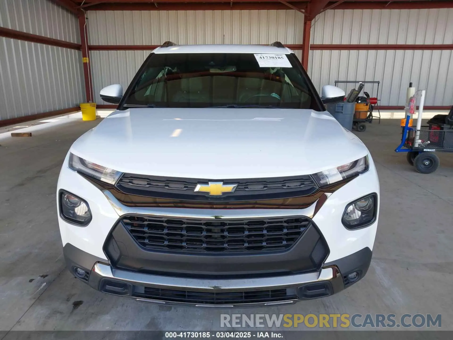 12 Photograph of a damaged car KL79MVSL9MB158831 CHEVROLET TRAILBLAZER 2021