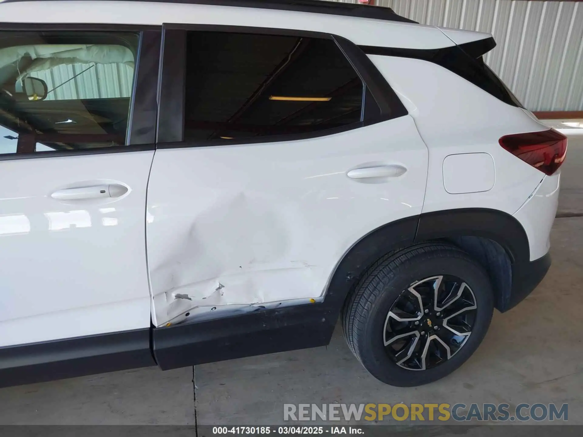 6 Photograph of a damaged car KL79MVSL9MB158831 CHEVROLET TRAILBLAZER 2021