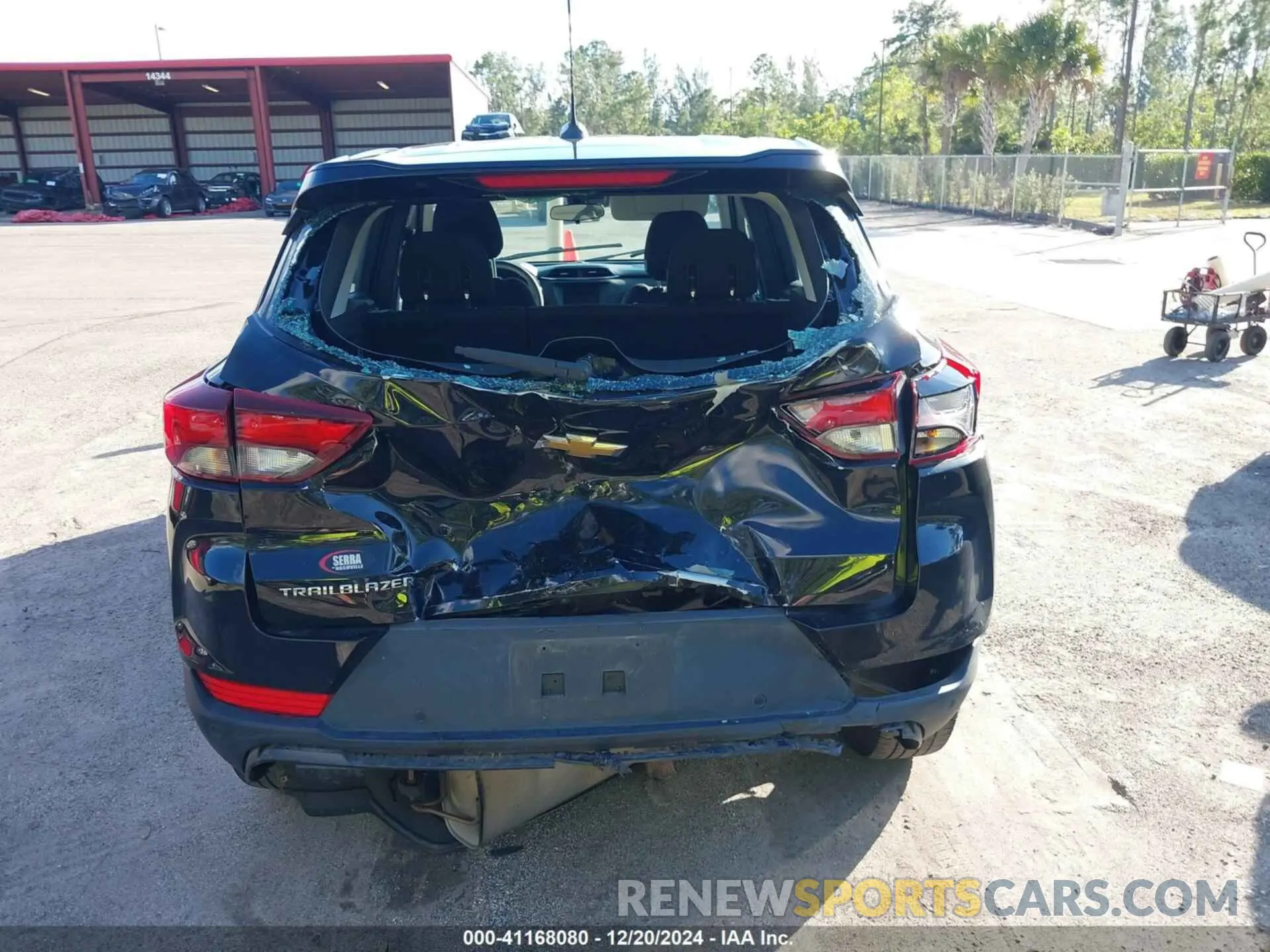 16 Photograph of a damaged car KL79MMS24NB139459 CHEVROLET TRAILBLAZER 2022