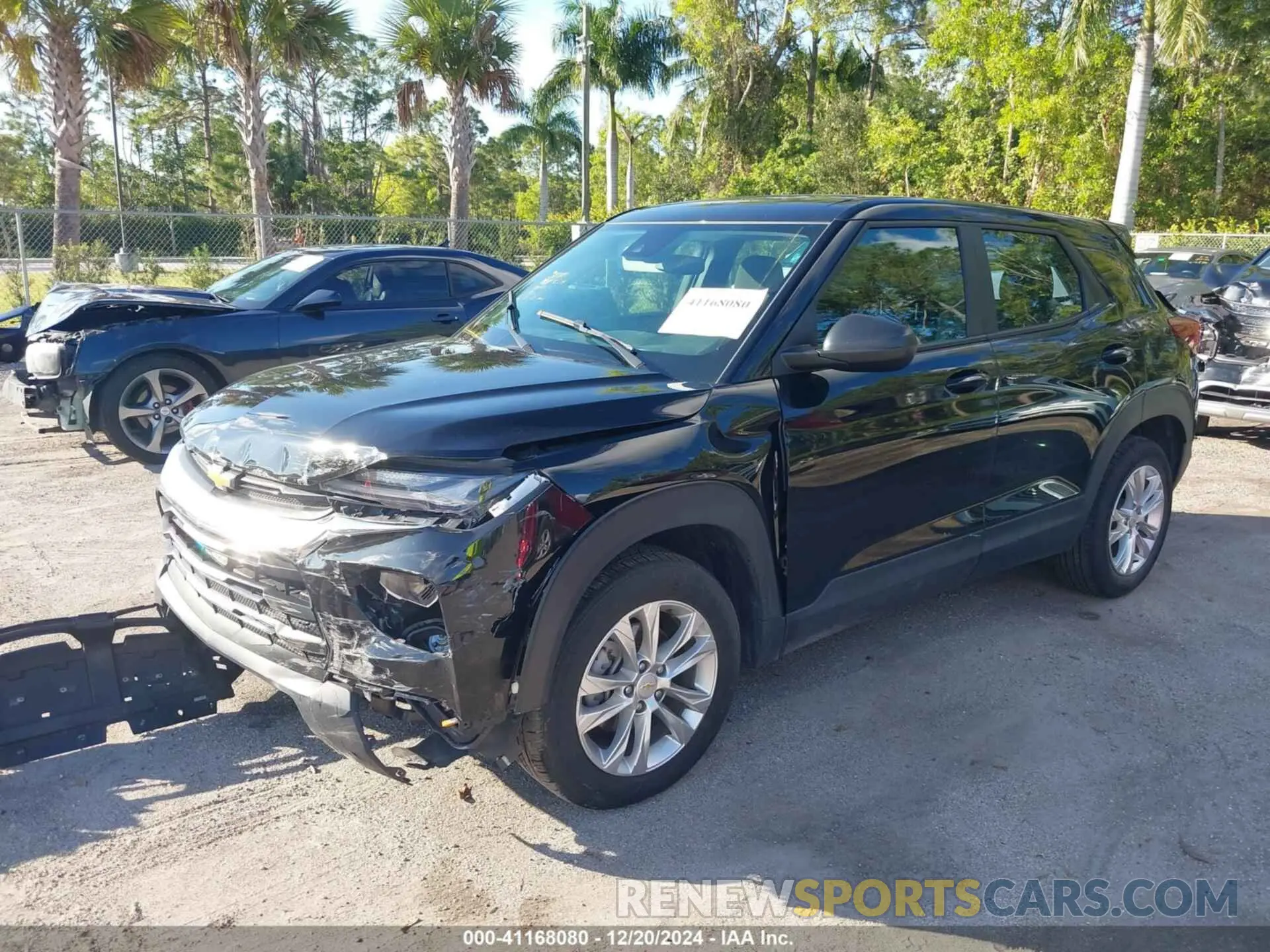 2 Photograph of a damaged car KL79MMS24NB139459 CHEVROLET TRAILBLAZER 2022