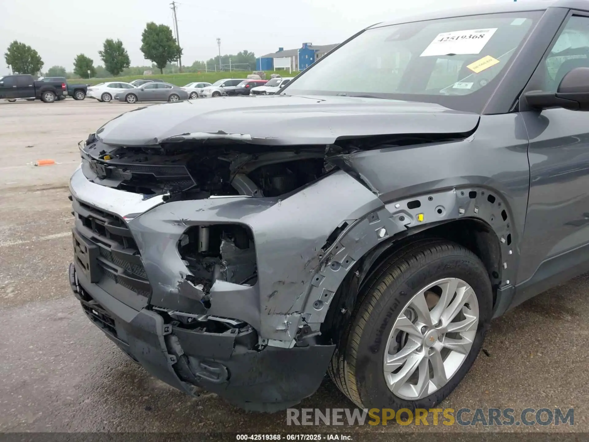 6 Photograph of a damaged car KL79MNSL2NB036815 CHEVROLET TRAILBLAZER 2022