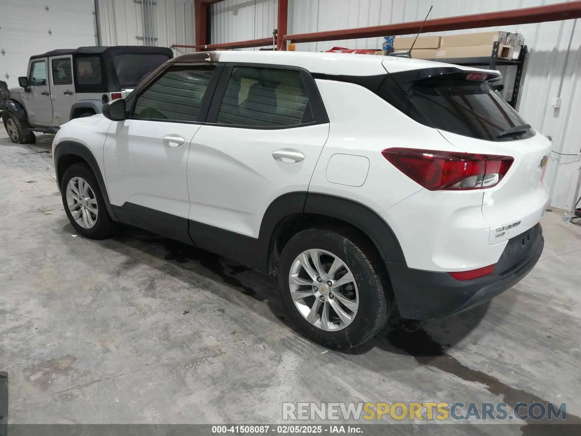 3 Photograph of a damaged car KL79MNSL3NB048164 CHEVROLET TRAILBLAZER 2022