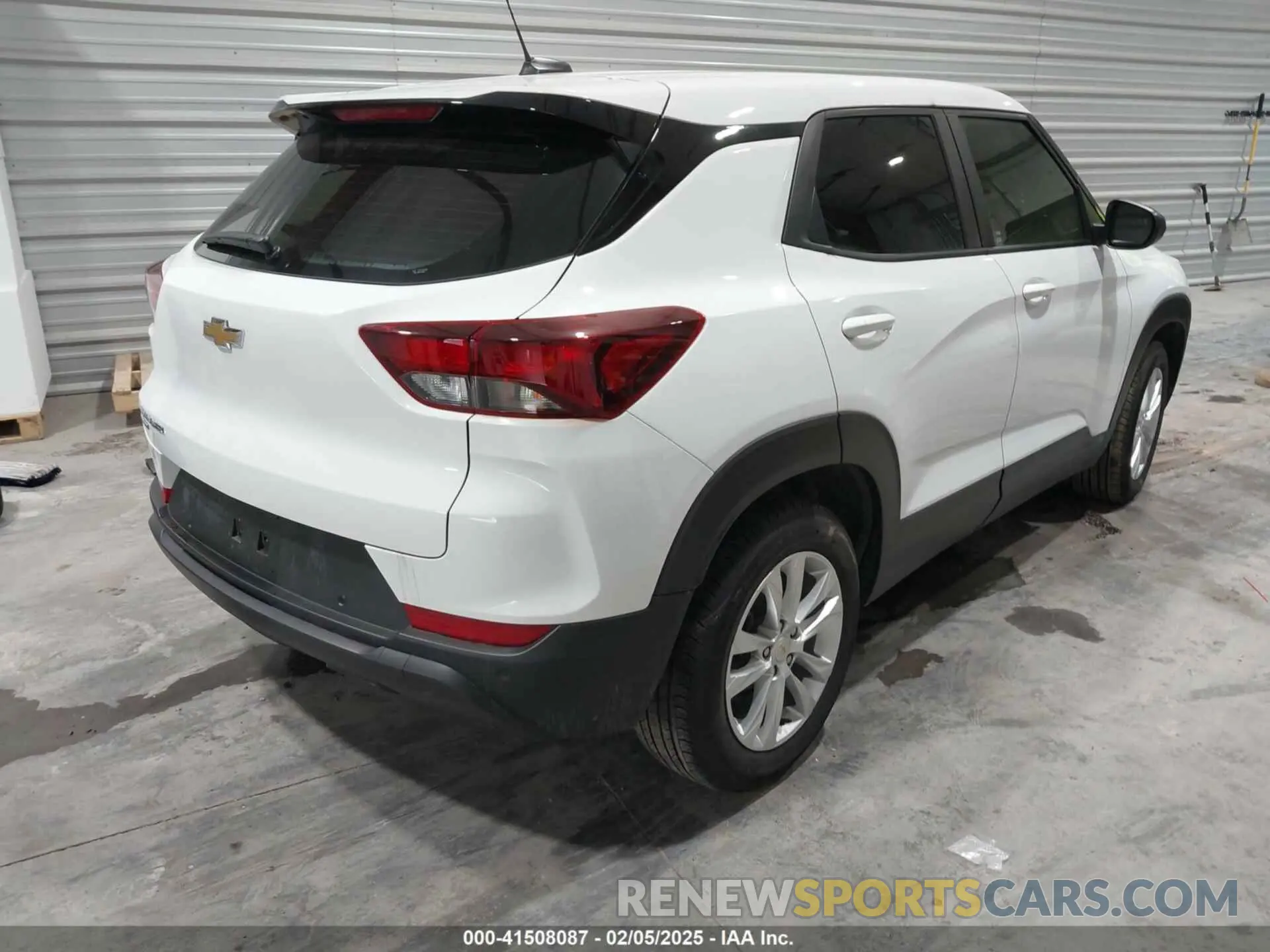 4 Photograph of a damaged car KL79MNSL3NB048164 CHEVROLET TRAILBLAZER 2022