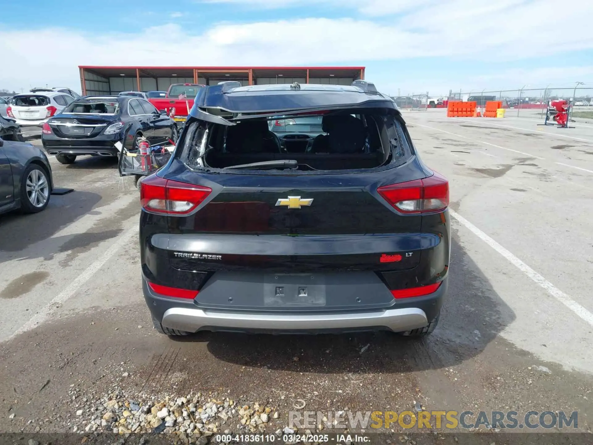 16 Photograph of a damaged car KL79MPS20NB117671 CHEVROLET TRAILBLAZER 2022