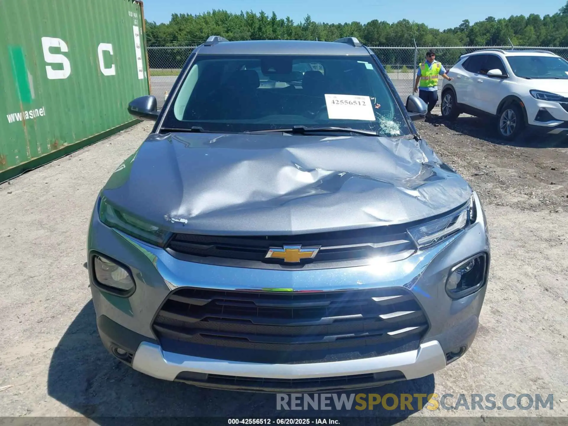 13 Photograph of a damaged car KL79MPS26NB015632 CHEVROLET TRAILBLAZER 2022