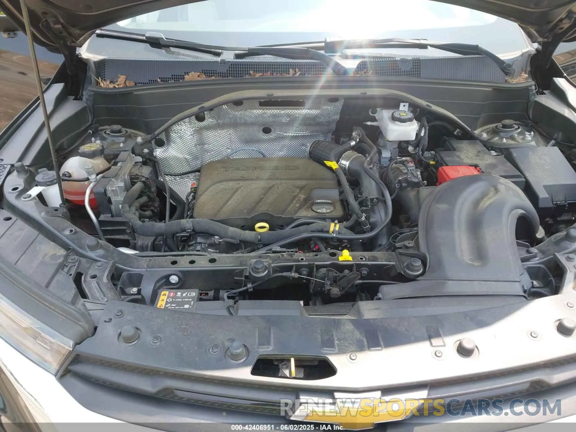 10 Photograph of a damaged car KL79MPS28NB109821 CHEVROLET TRAILBLAZER 2022