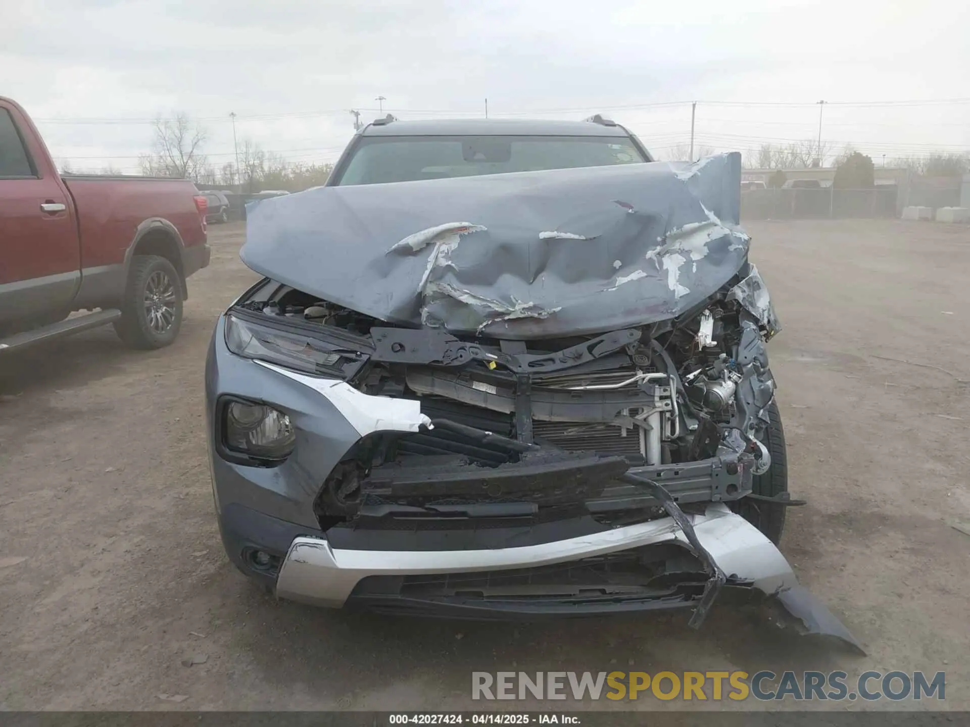 6 Photograph of a damaged car KL79MPS29NB072942 CHEVROLET TRAILBLAZER 2022