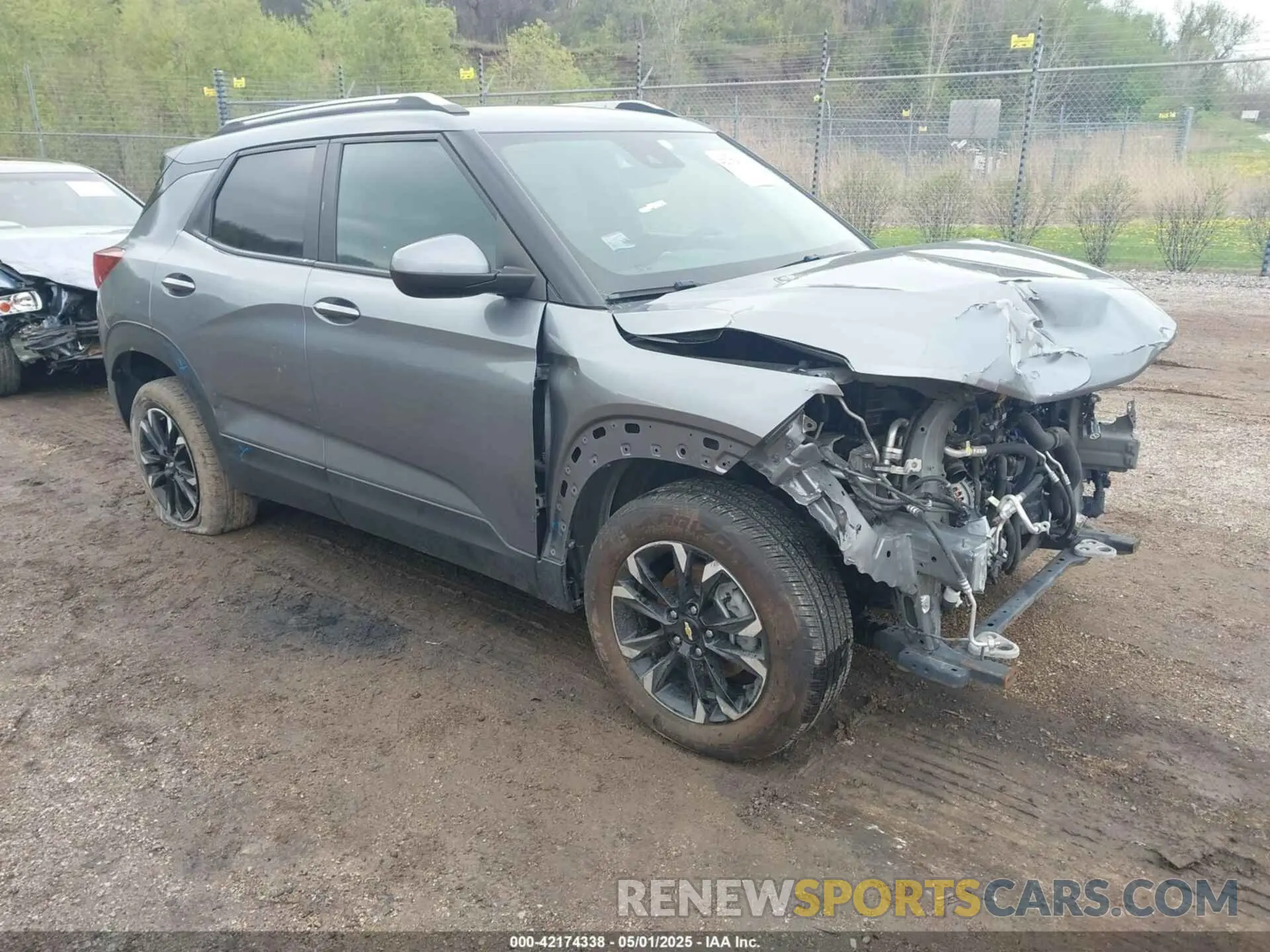 1 Photograph of a damaged car KL79MPSL1NB059160 CHEVROLET TRAILBLAZER 2022