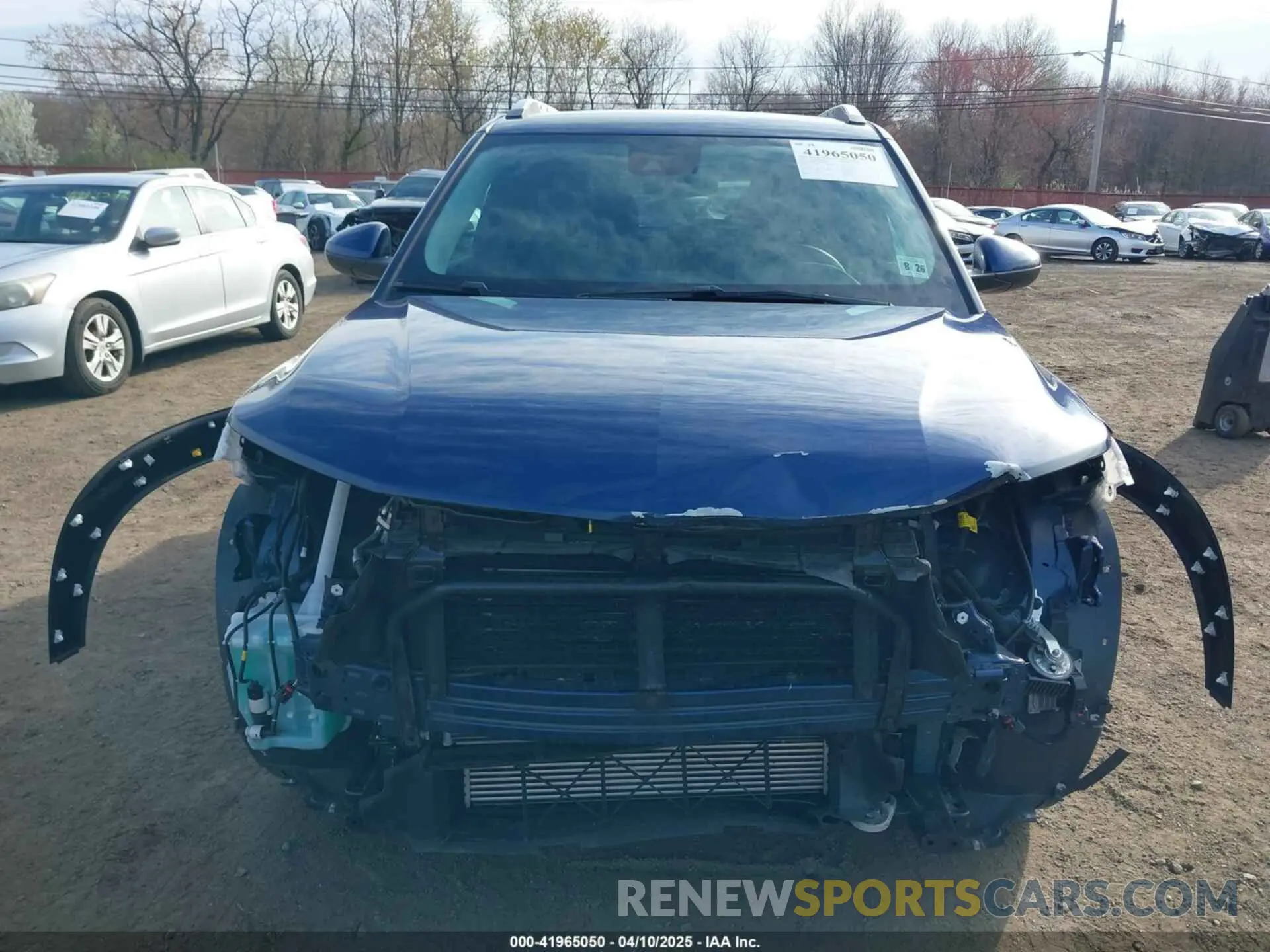 12 Photograph of a damaged car KL79MPSL4NB020384 CHEVROLET TRAILBLAZER 2022