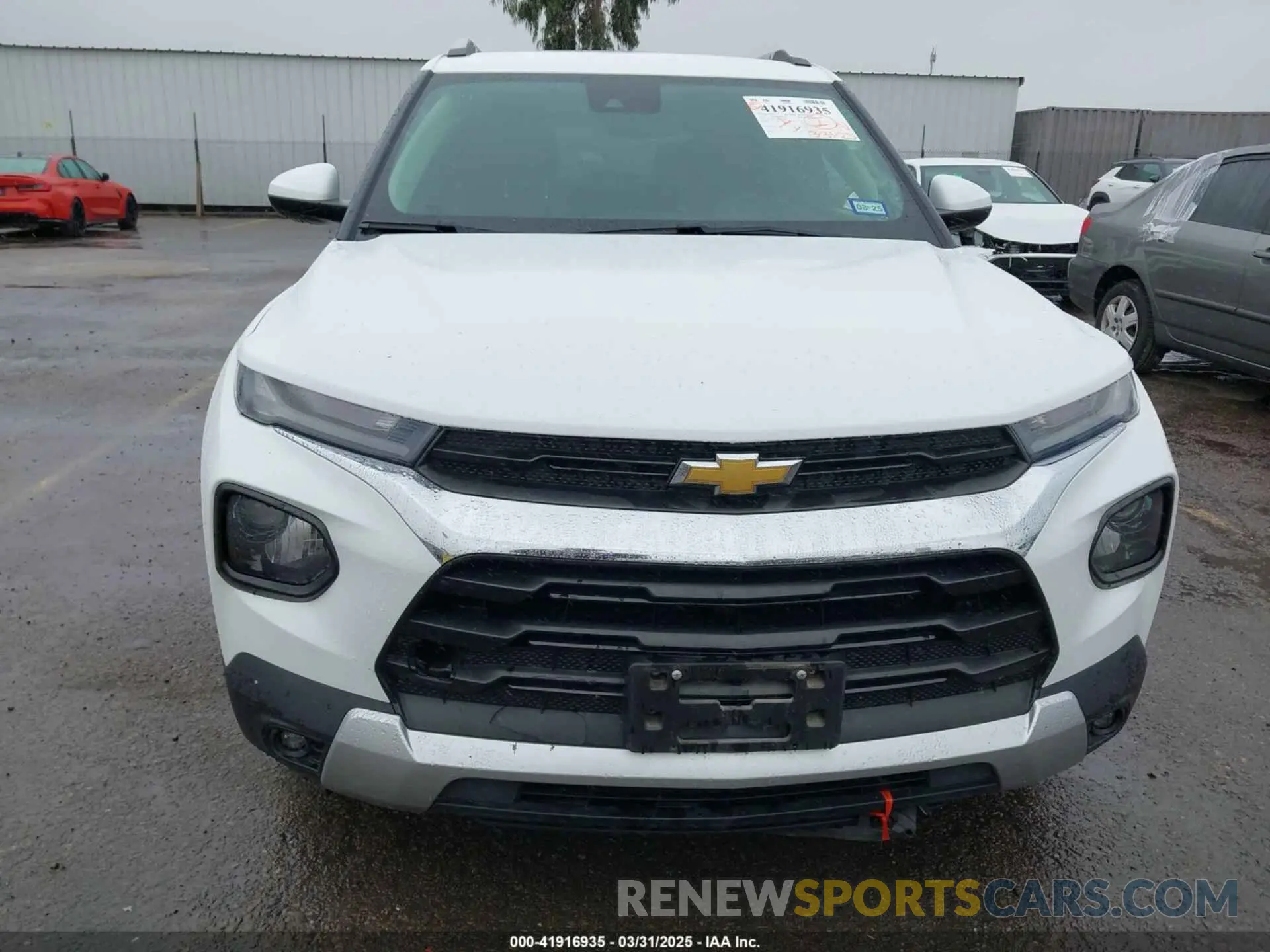 12 Photograph of a damaged car KL79MPSL4NB024614 CHEVROLET TRAILBLAZER 2022
