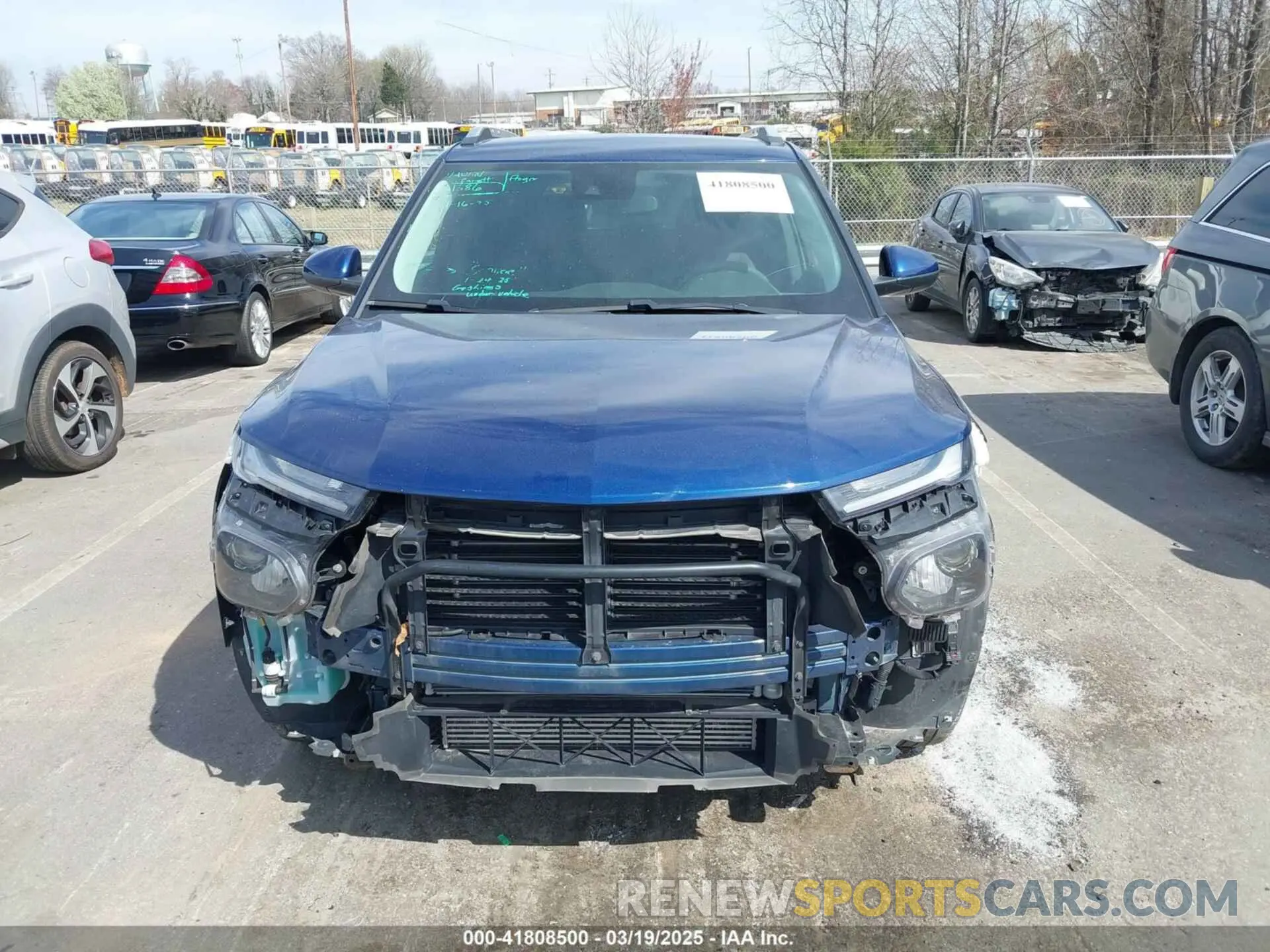 12 Photograph of a damaged car KL79MPSL7NB025451 CHEVROLET TRAILBLAZER 2022