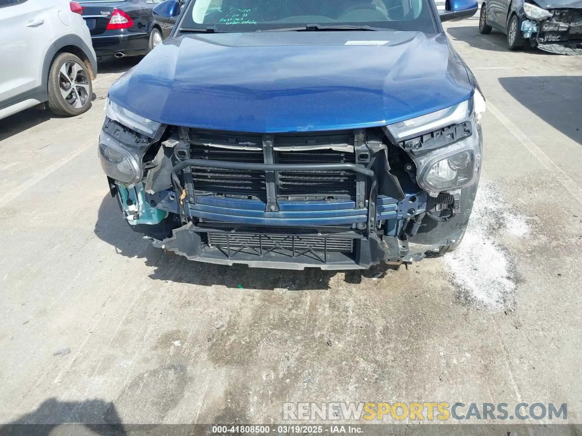 6 Photograph of a damaged car KL79MPSL7NB025451 CHEVROLET TRAILBLAZER 2022