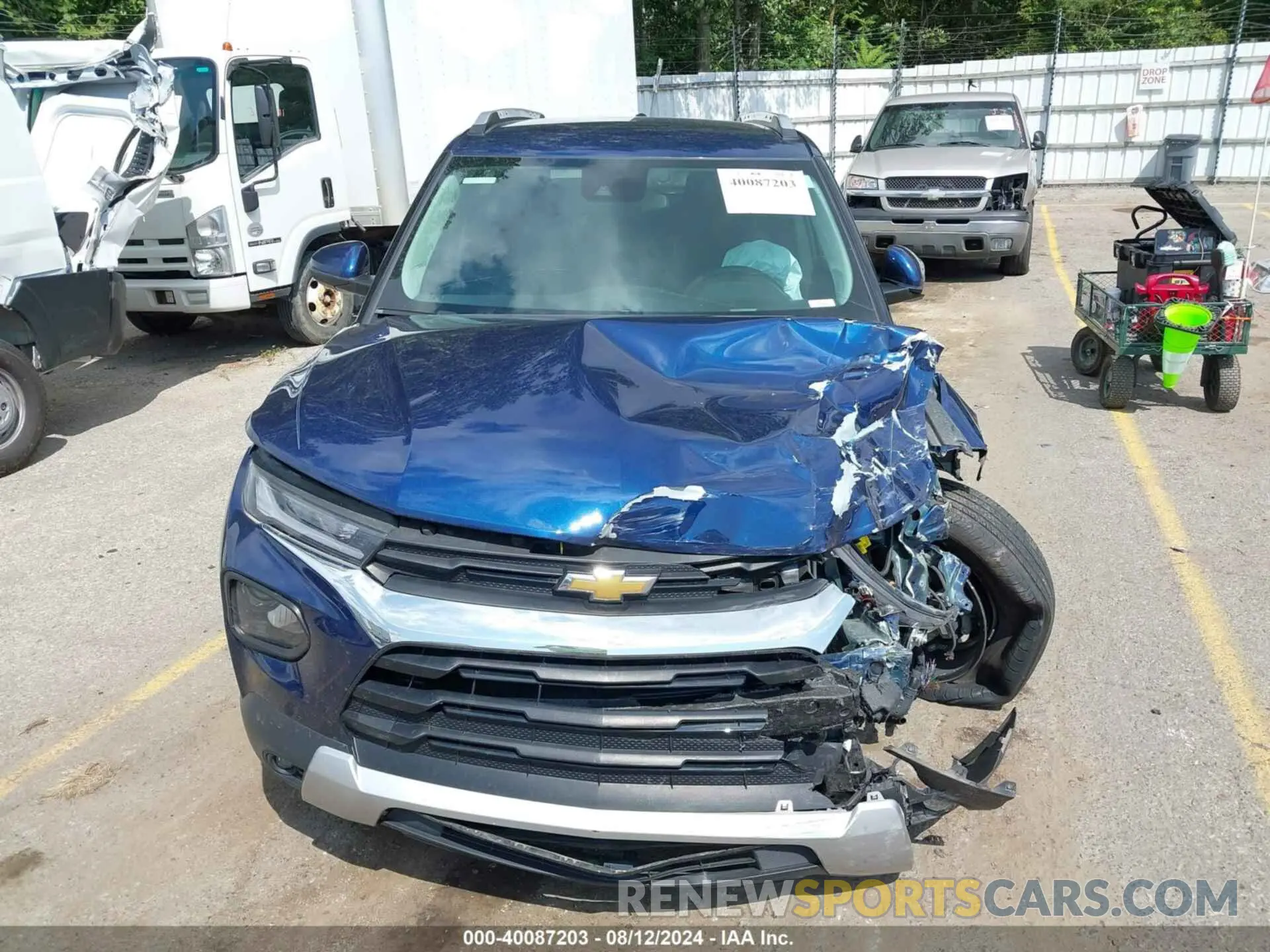12 Photograph of a damaged car KL79MPSL7NB061107 CHEVROLET TRAILBLAZER 2022