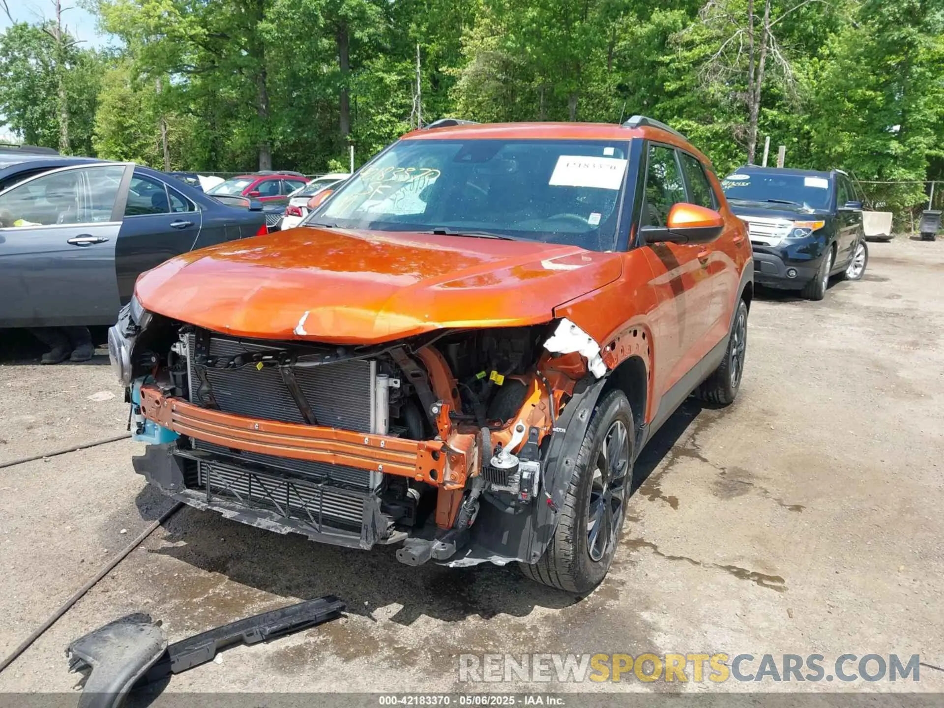 6 Photograph of a damaged car KL79MRSL1NB148237 CHEVROLET TRAILBLAZER 2022