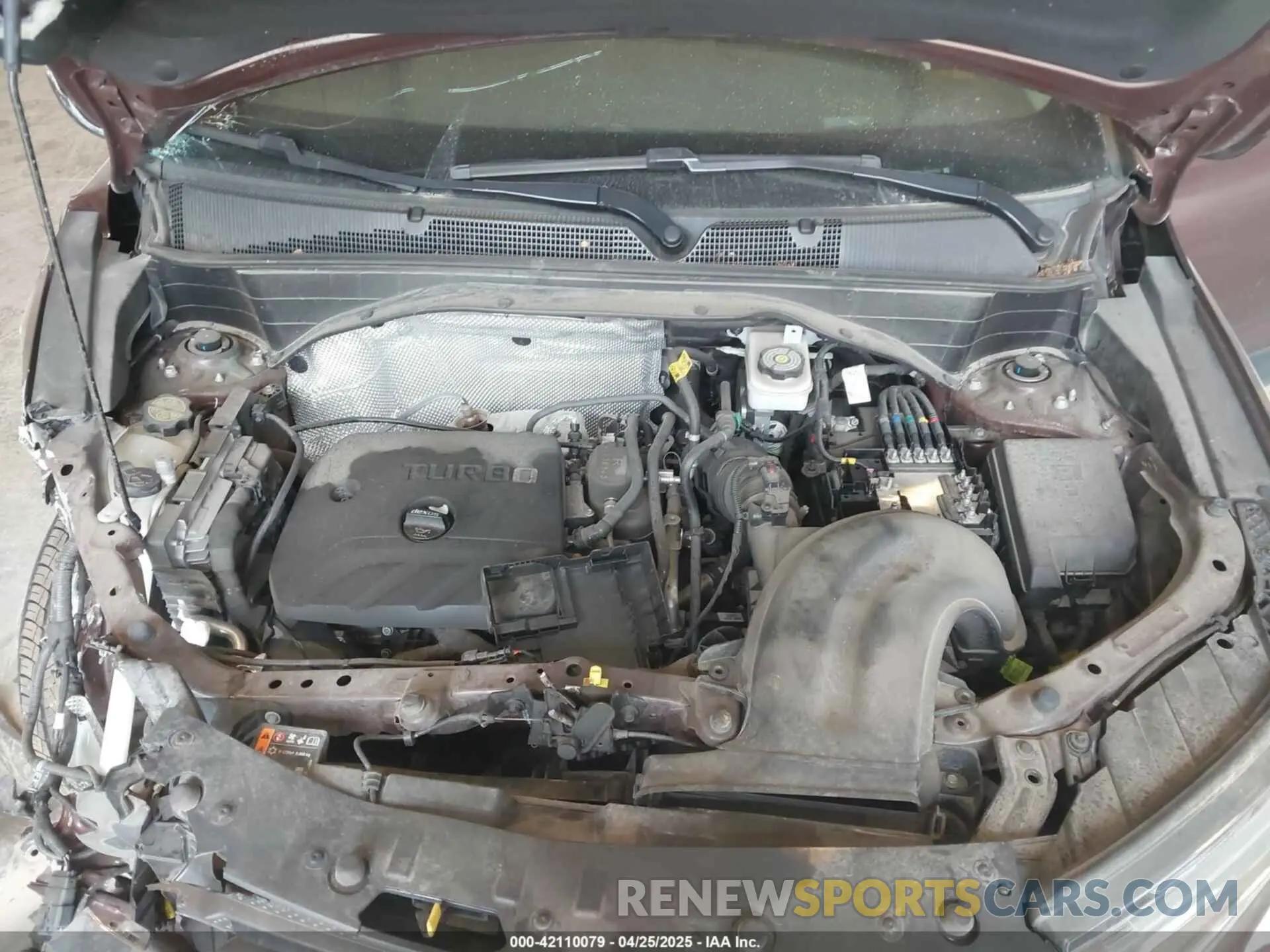 10 Photograph of a damaged car KL79MRSL2NB009024 CHEVROLET TRAILBLAZER 2022