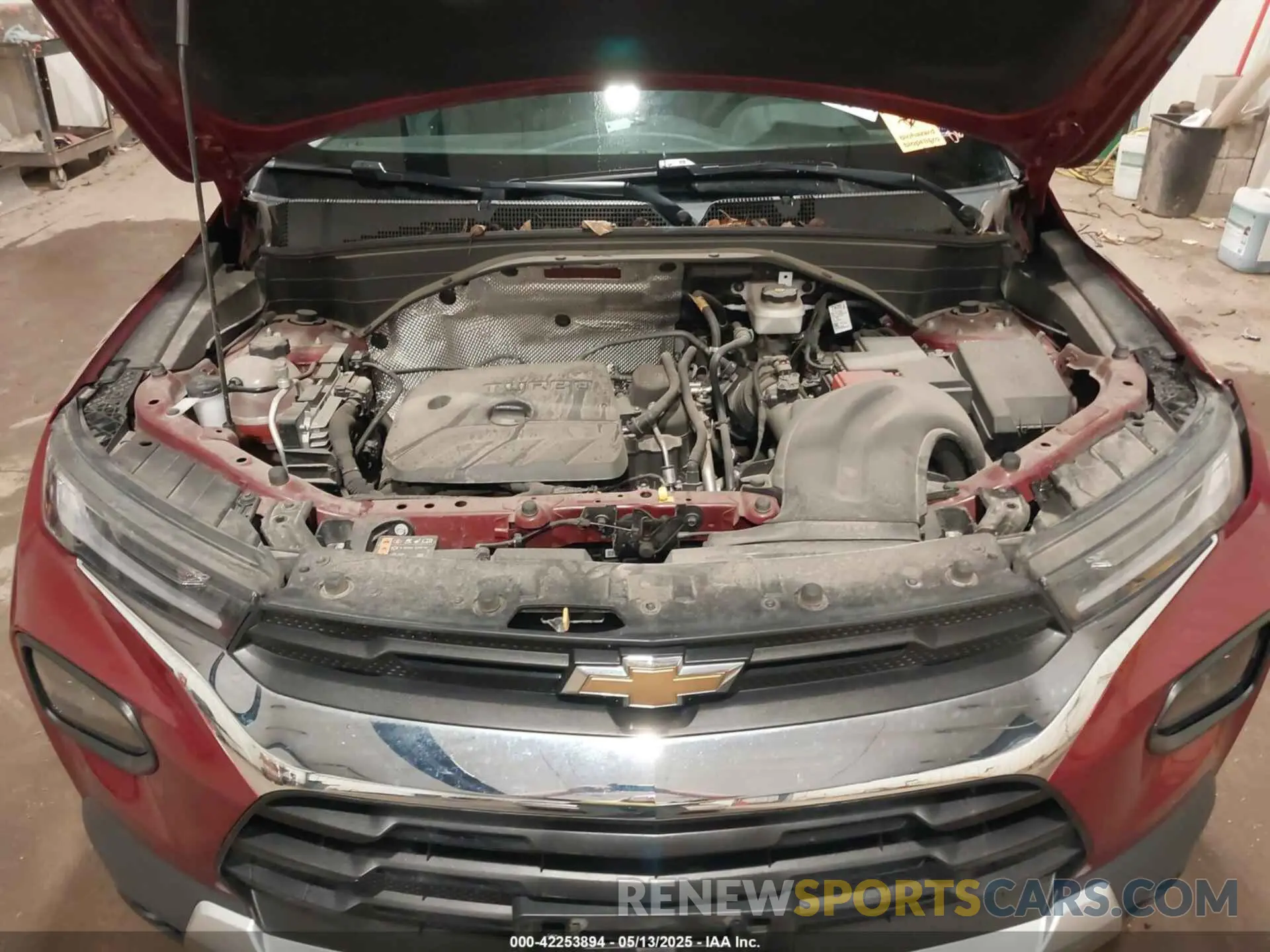 10 Photograph of a damaged car KL79MRSL5NB044785 CHEVROLET TRAILBLAZER 2022
