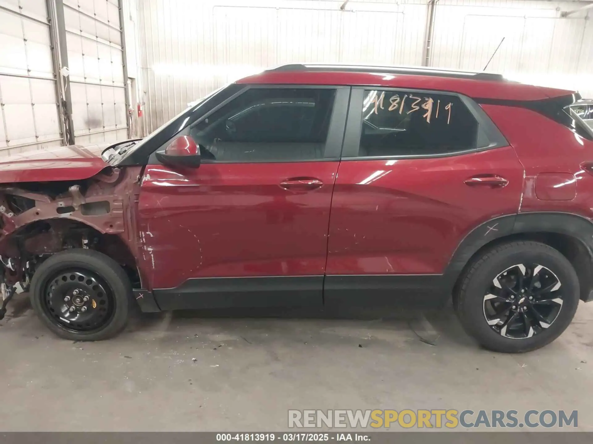 15 Photograph of a damaged car KL79MRSL9NB093262 CHEVROLET TRAILBLAZER 2022