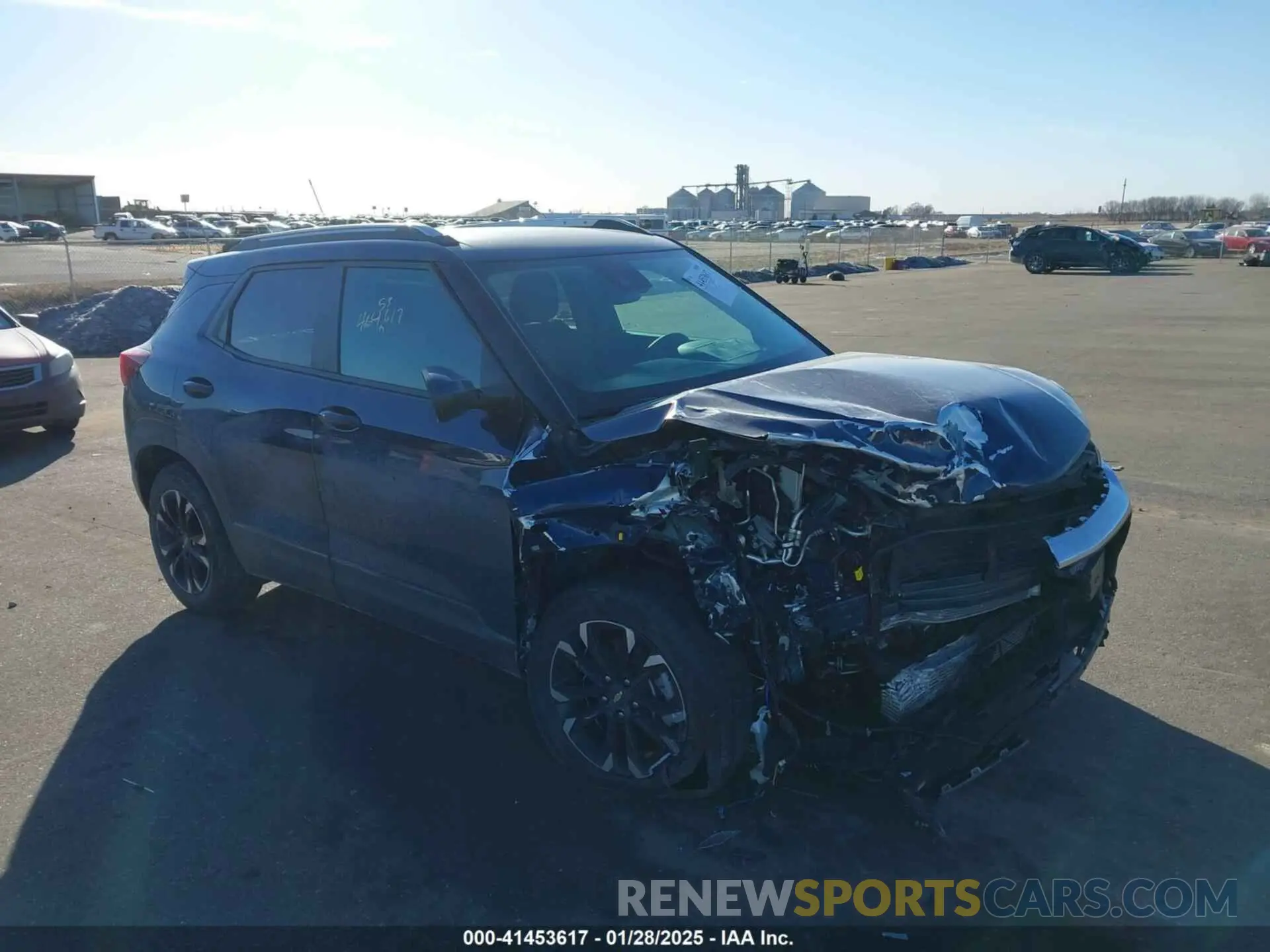1 Photograph of a damaged car KL79MRSL9NB102851 CHEVROLET TRAILBLAZER 2022