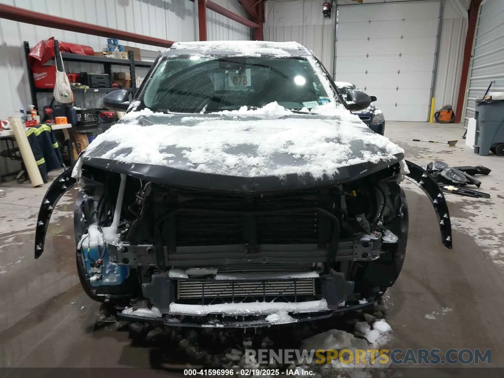 13 Photograph of a damaged car KL79MRSLXNB106522 CHEVROLET TRAILBLAZER 2022
