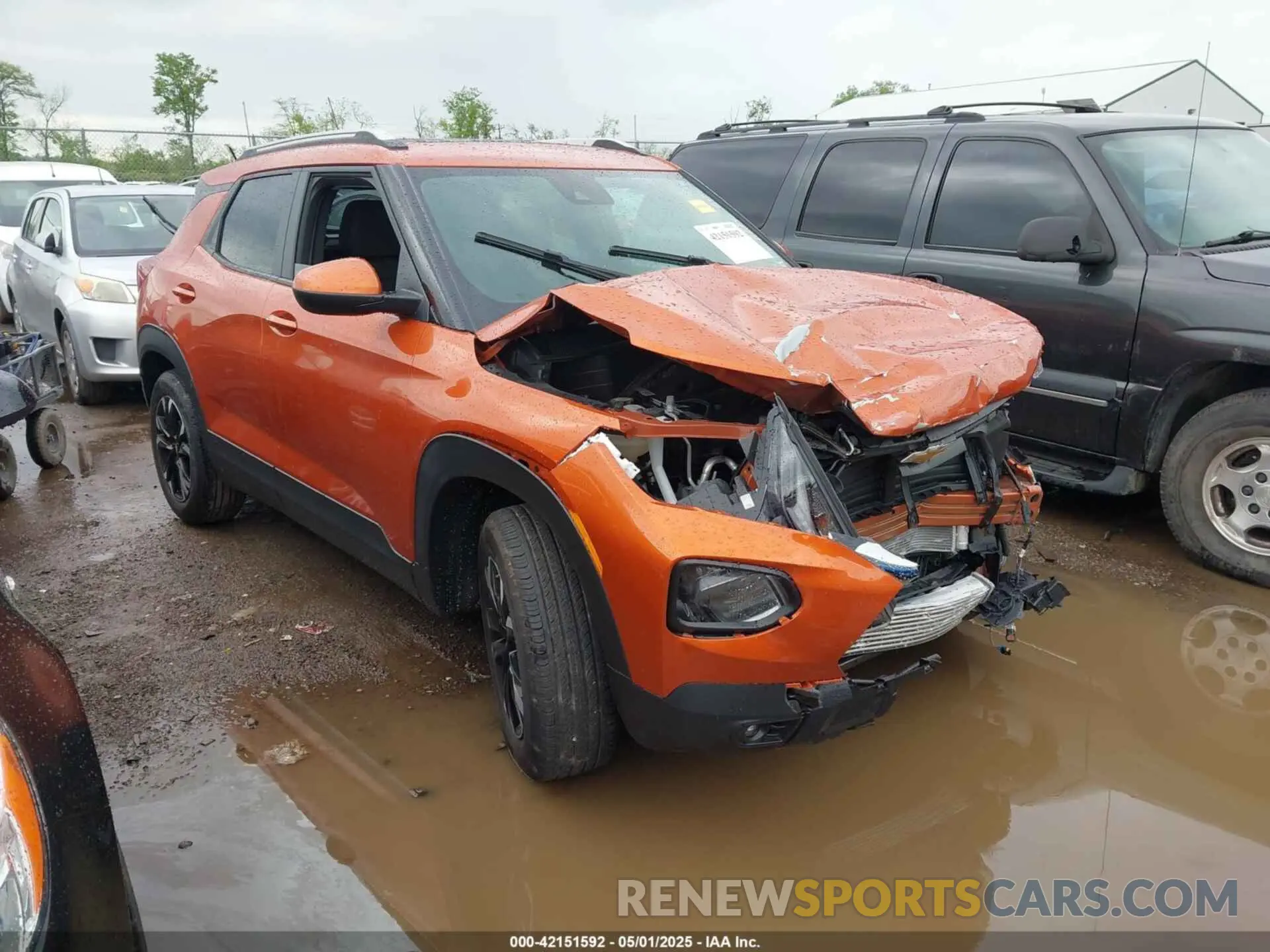 1 Photograph of a damaged car KL79MRSLXNB130481 CHEVROLET TRAILBLAZER 2022