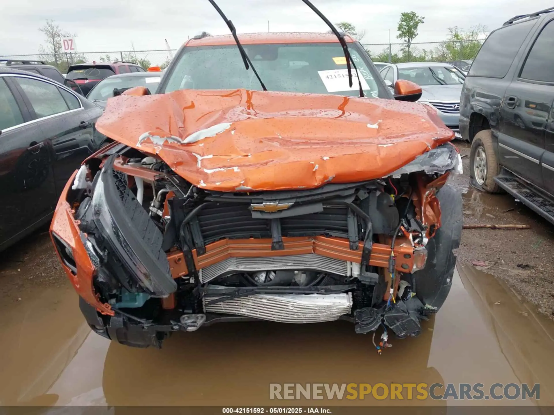 11 Photograph of a damaged car KL79MRSLXNB130481 CHEVROLET TRAILBLAZER 2022