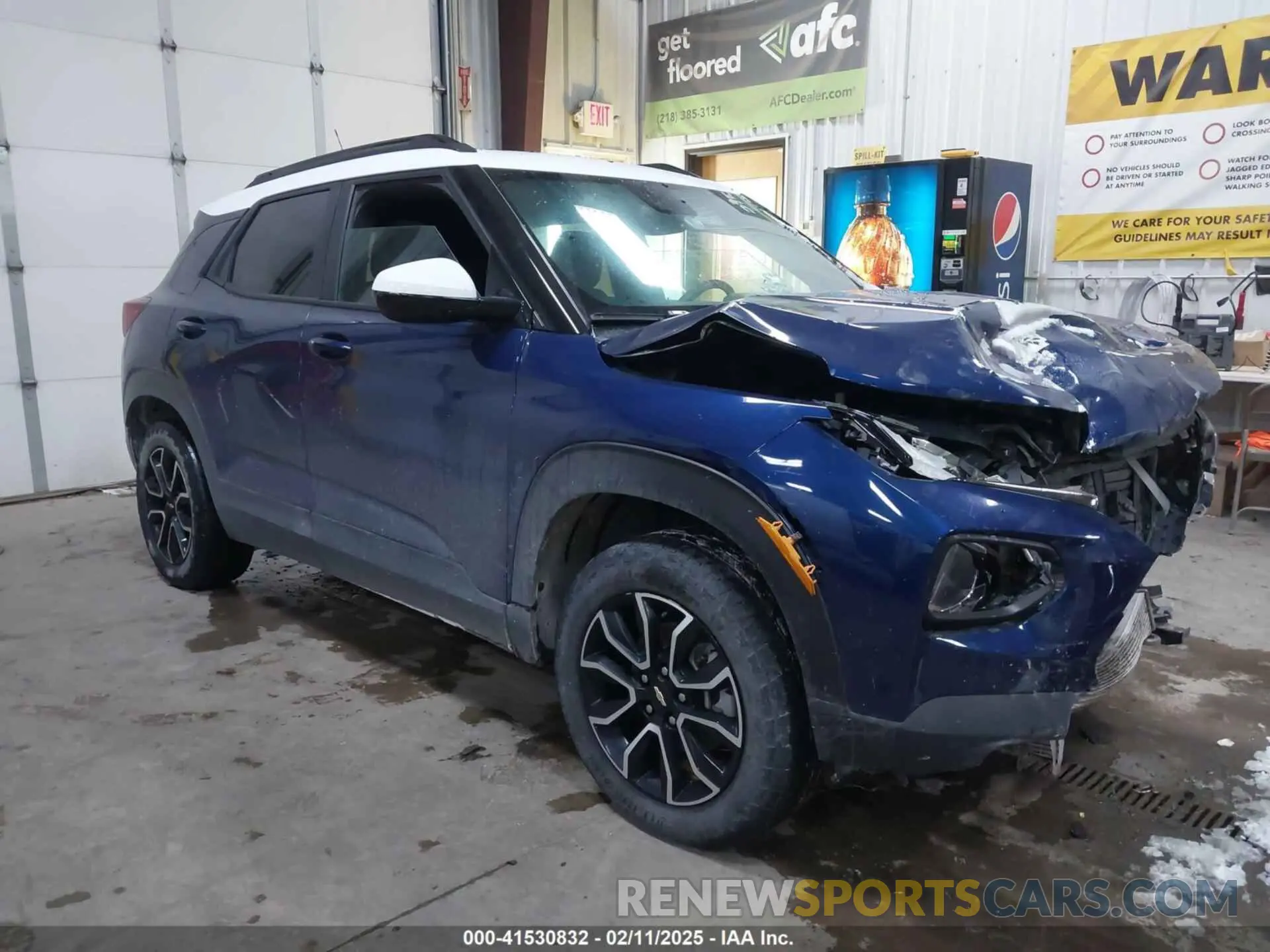 1 Photograph of a damaged car KL79MSSL1NB120204 CHEVROLET TRAILBLAZER 2022