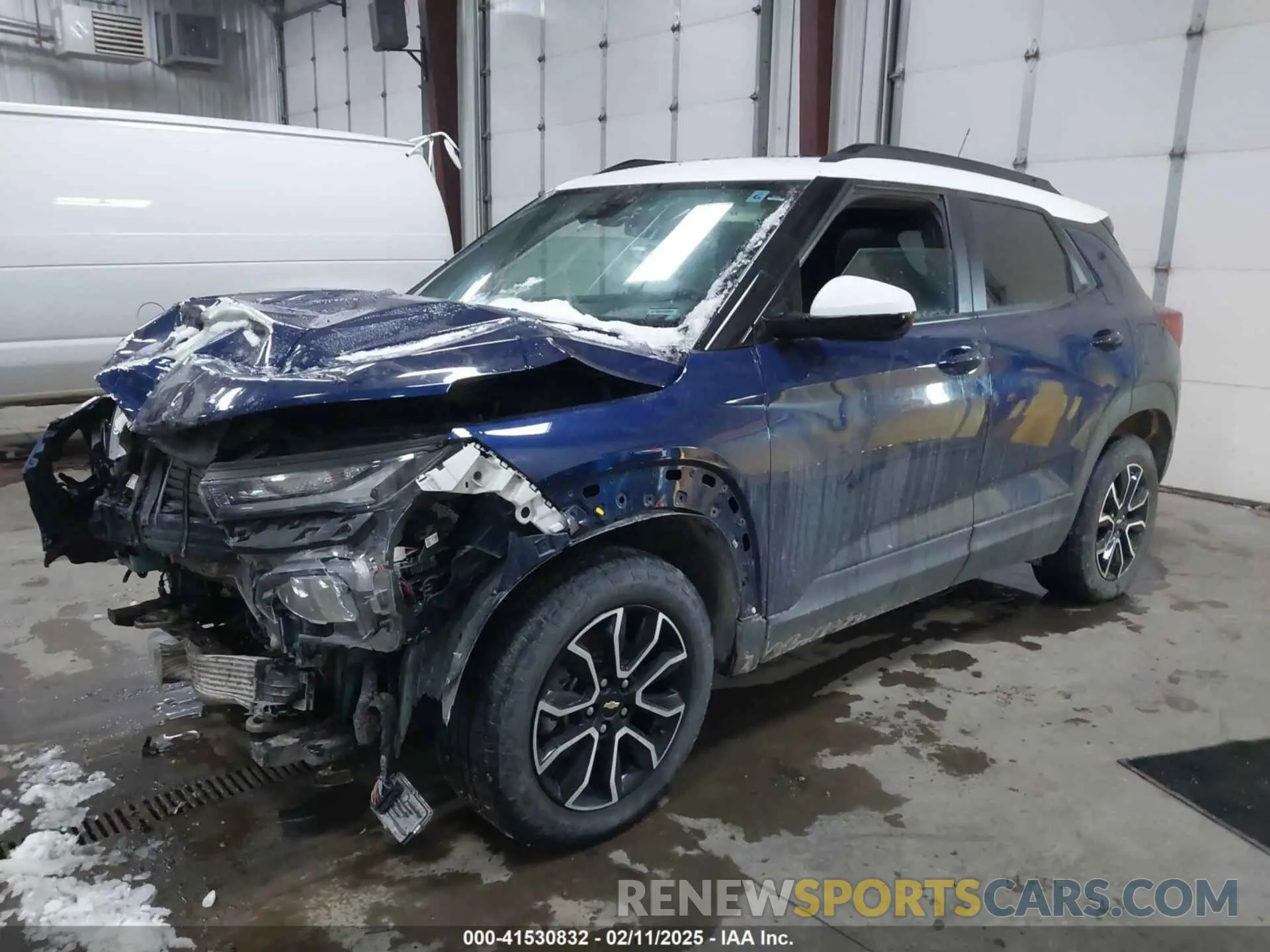 2 Photograph of a damaged car KL79MSSL1NB120204 CHEVROLET TRAILBLAZER 2022