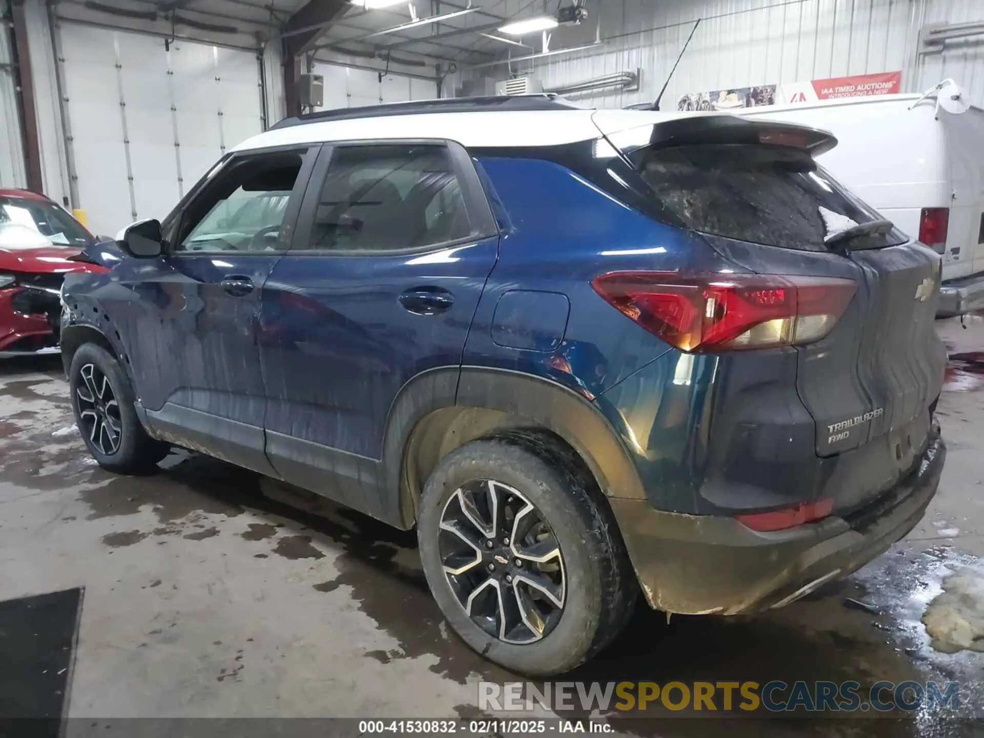 3 Photograph of a damaged car KL79MSSL1NB120204 CHEVROLET TRAILBLAZER 2022