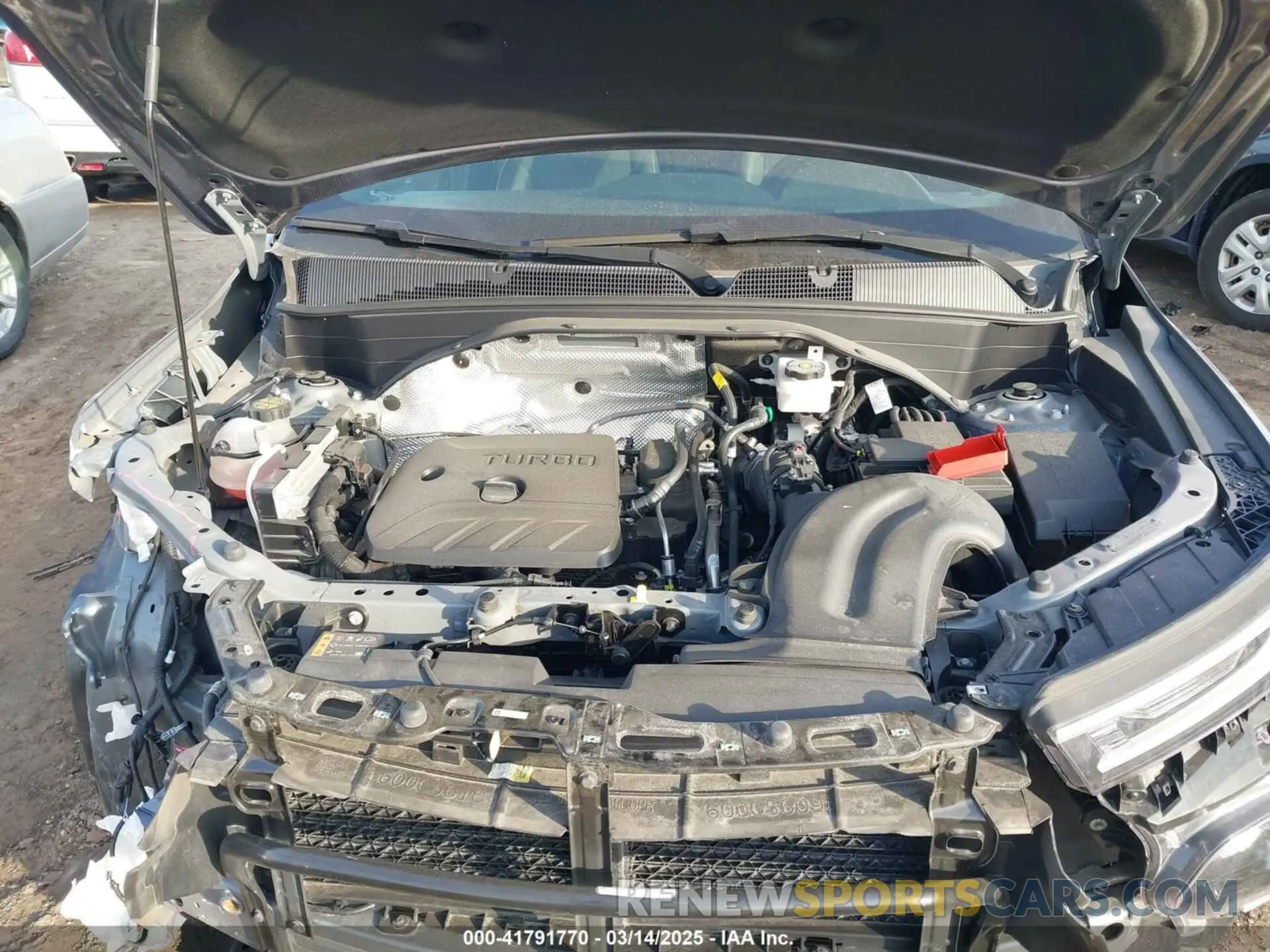 10 Photograph of a damaged car KL79MTSL0NB035652 CHEVROLET TRAILBLAZER 2022
