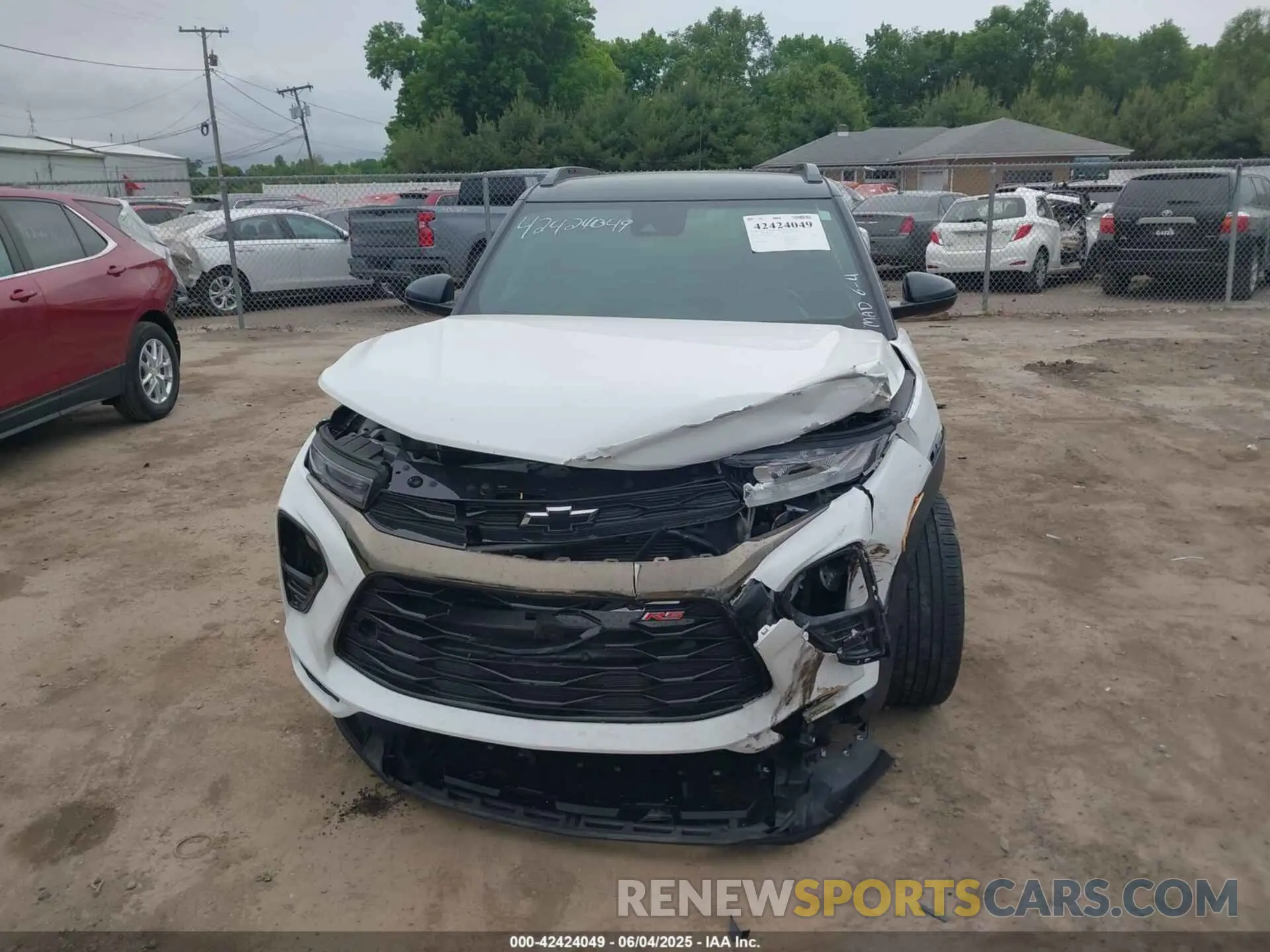 11 Photograph of a damaged car KL79MTSL0NB072068 CHEVROLET TRAILBLAZER 2022