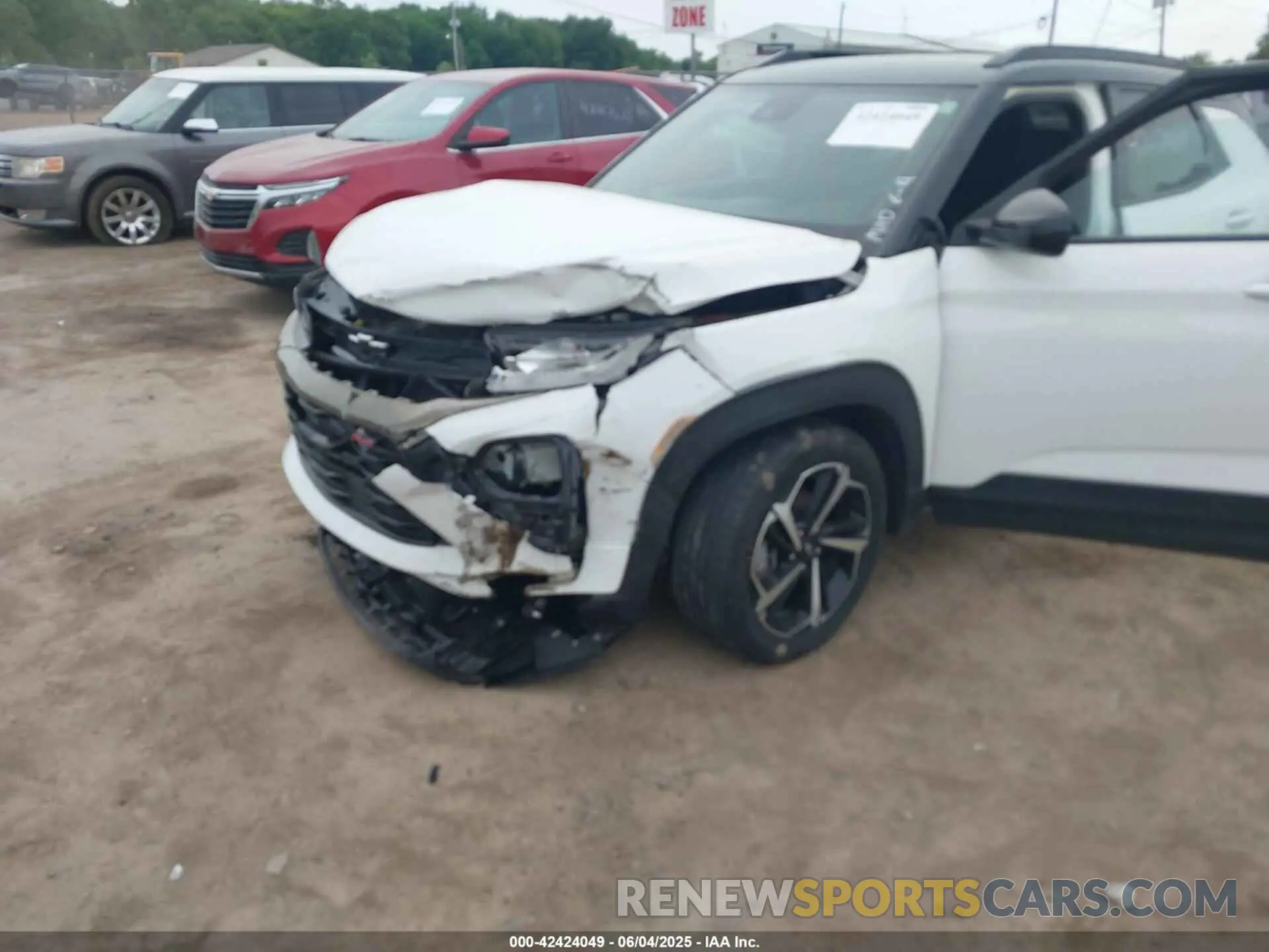 6 Photograph of a damaged car KL79MTSL0NB072068 CHEVROLET TRAILBLAZER 2022