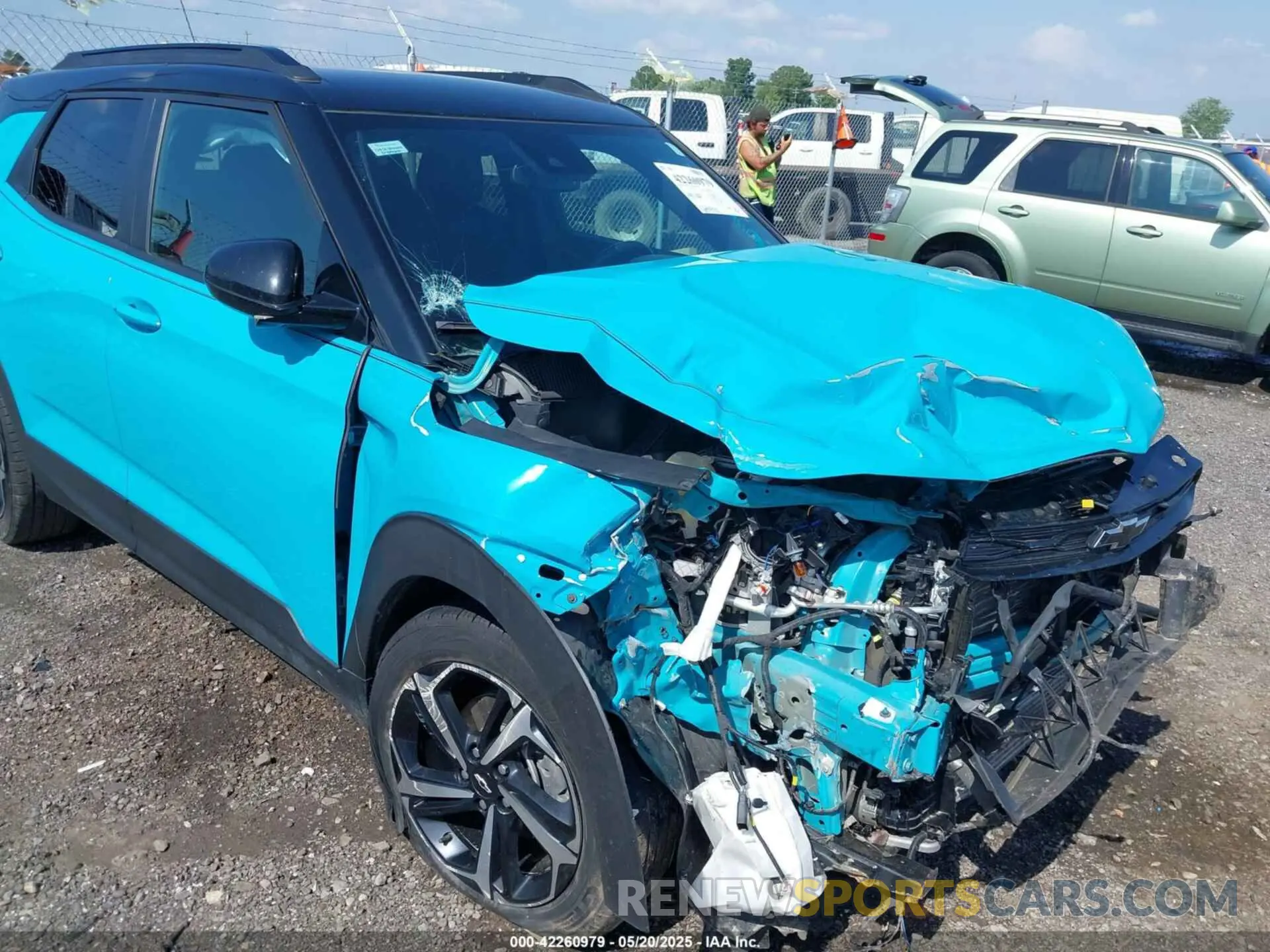 6 Photograph of a damaged car KL79MTSL1NB037815 CHEVROLET TRAILBLAZER 2022